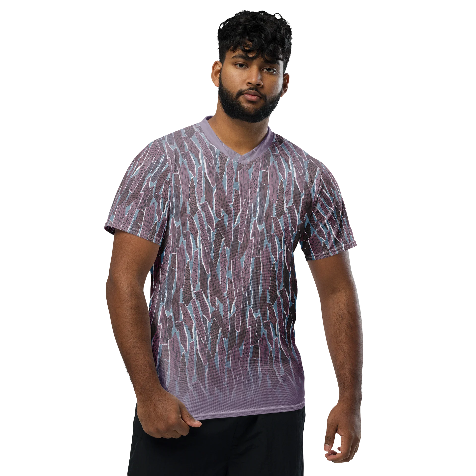 "Wild Purple" Sports Jersey product image (2)