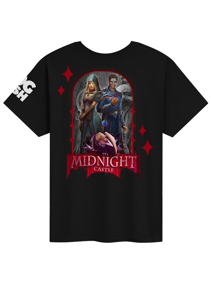 Midnight Castle: Back Design Graphic Tee product image (2)