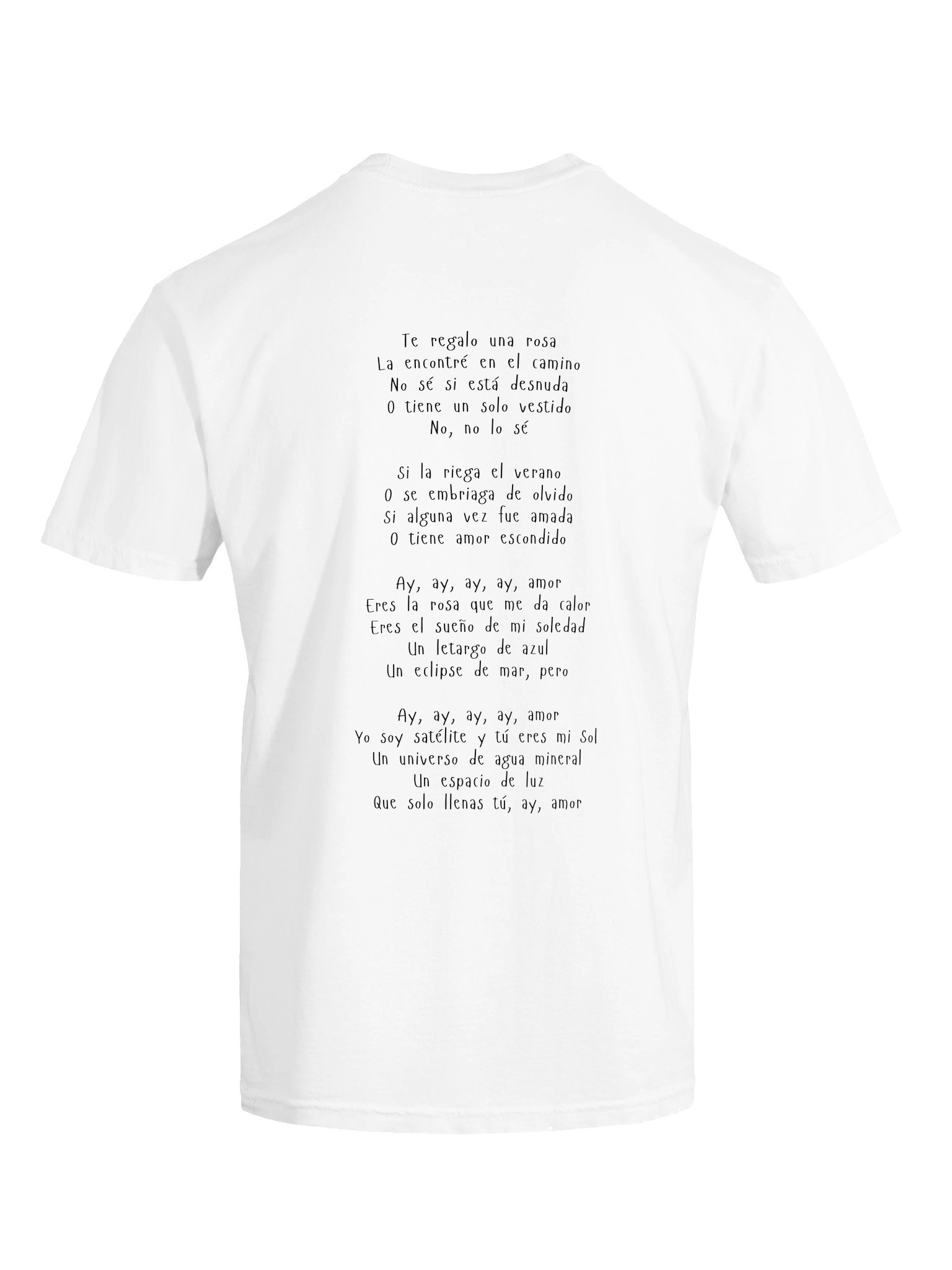 Bachata Rosa Vintage T-shirt + Digital Album (White) product image (7)