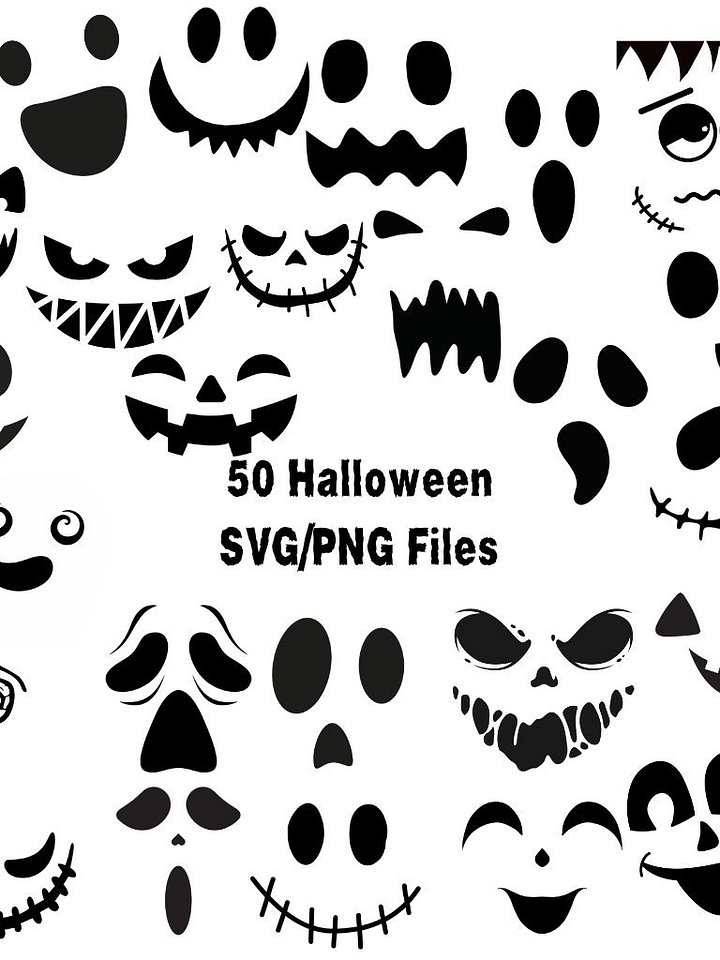 50 Fun Spooky Halloween SVG PNG Files product image (2)