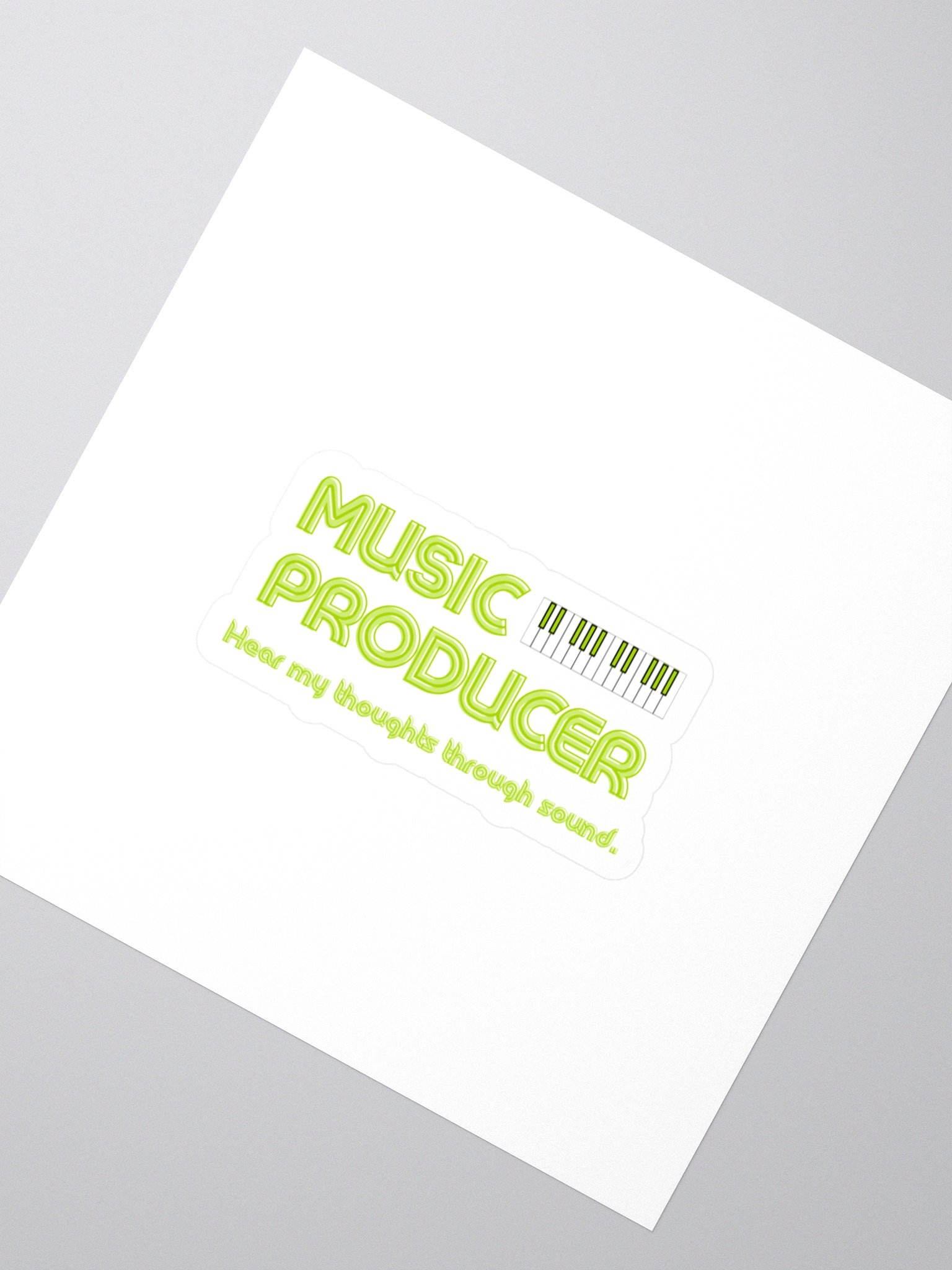 DNE Music Producer Sticker product image (2)