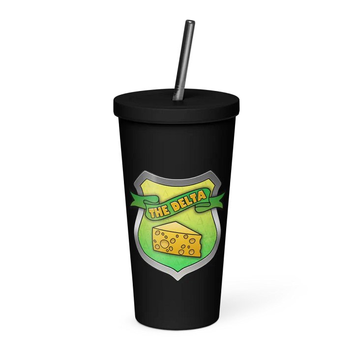 The Delta - Tumbler w/ Straw product image (1)