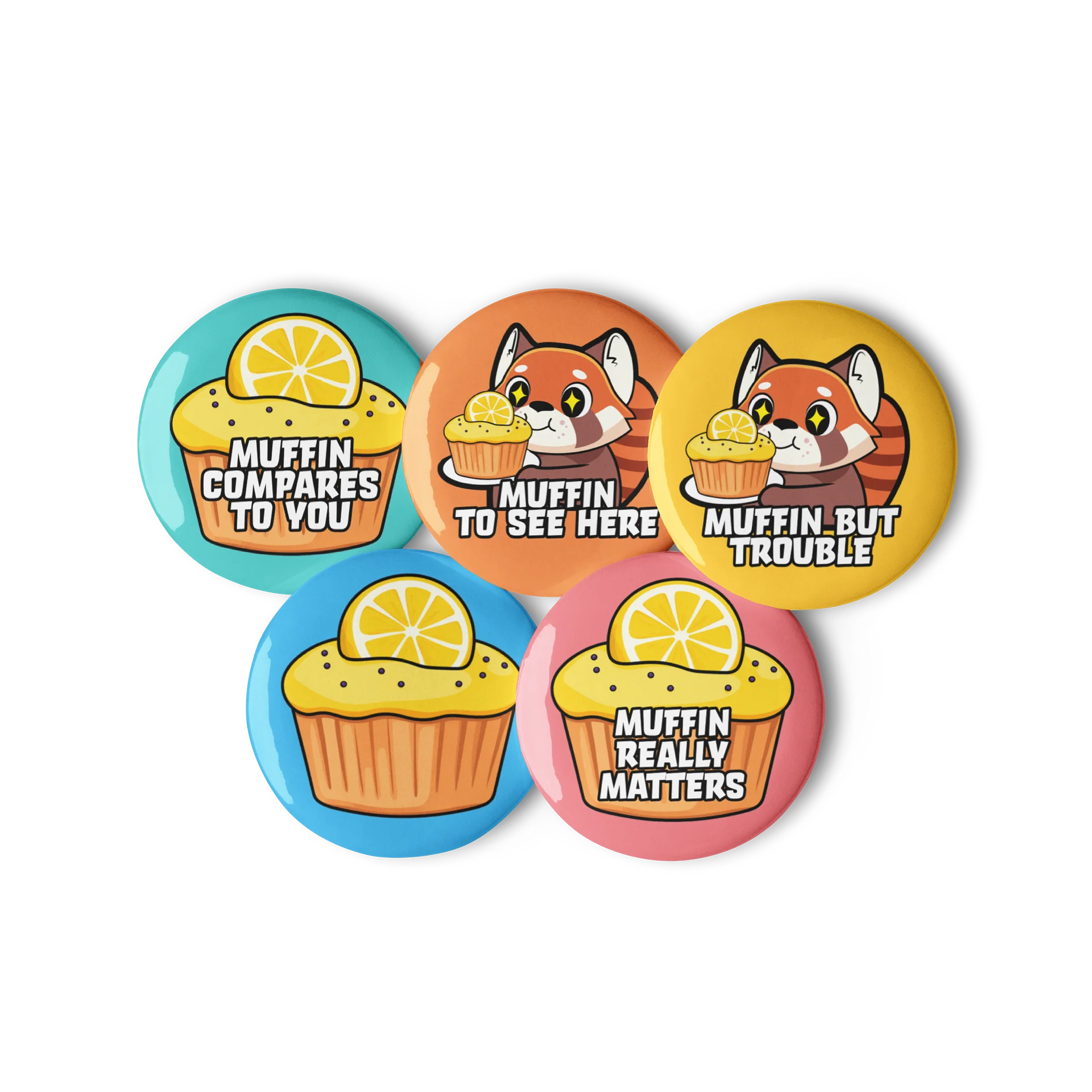 Badge Set 7 - Muffins! product image (1)
