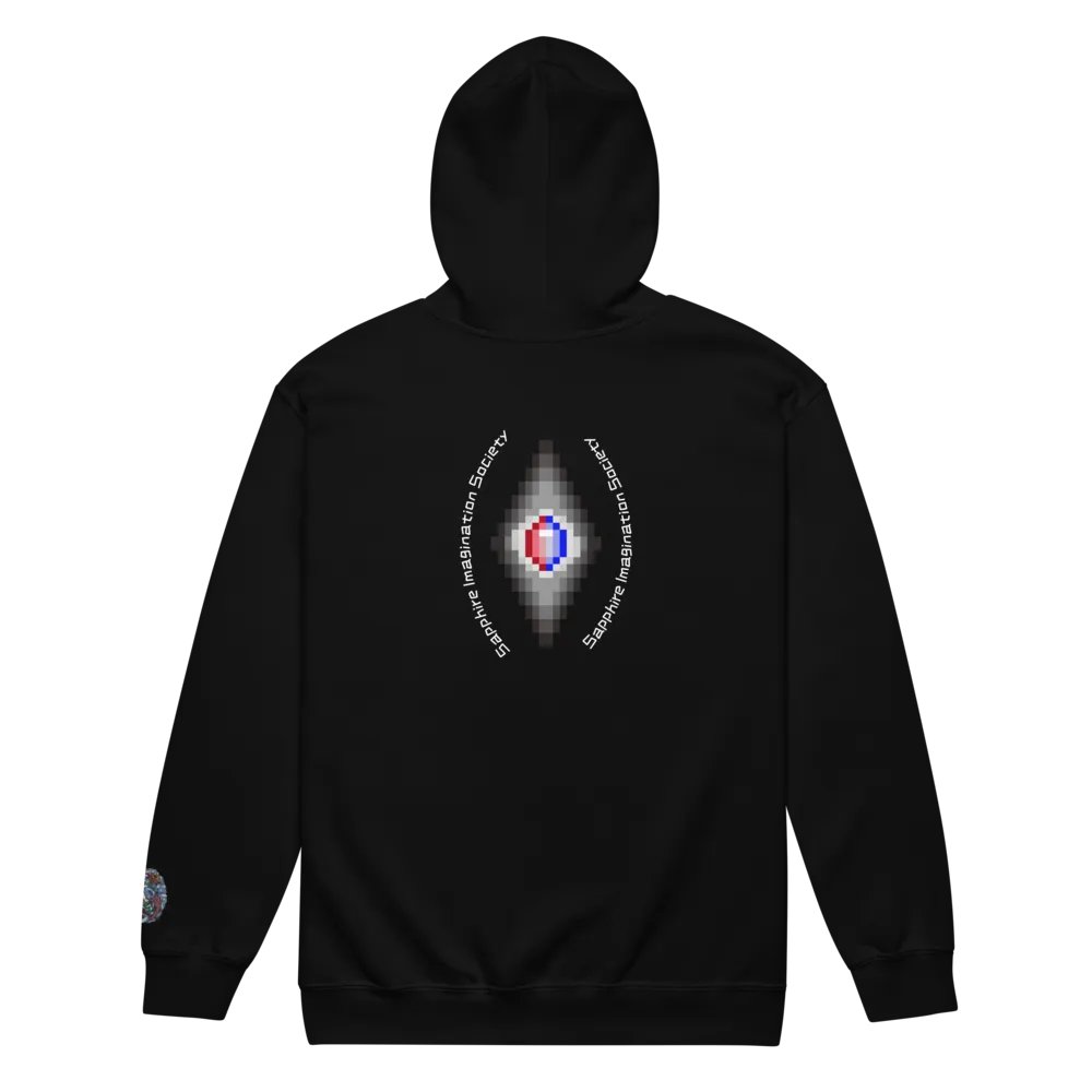 S i S wrap | Sapphire Gaming Zip Hoodie product image (8)