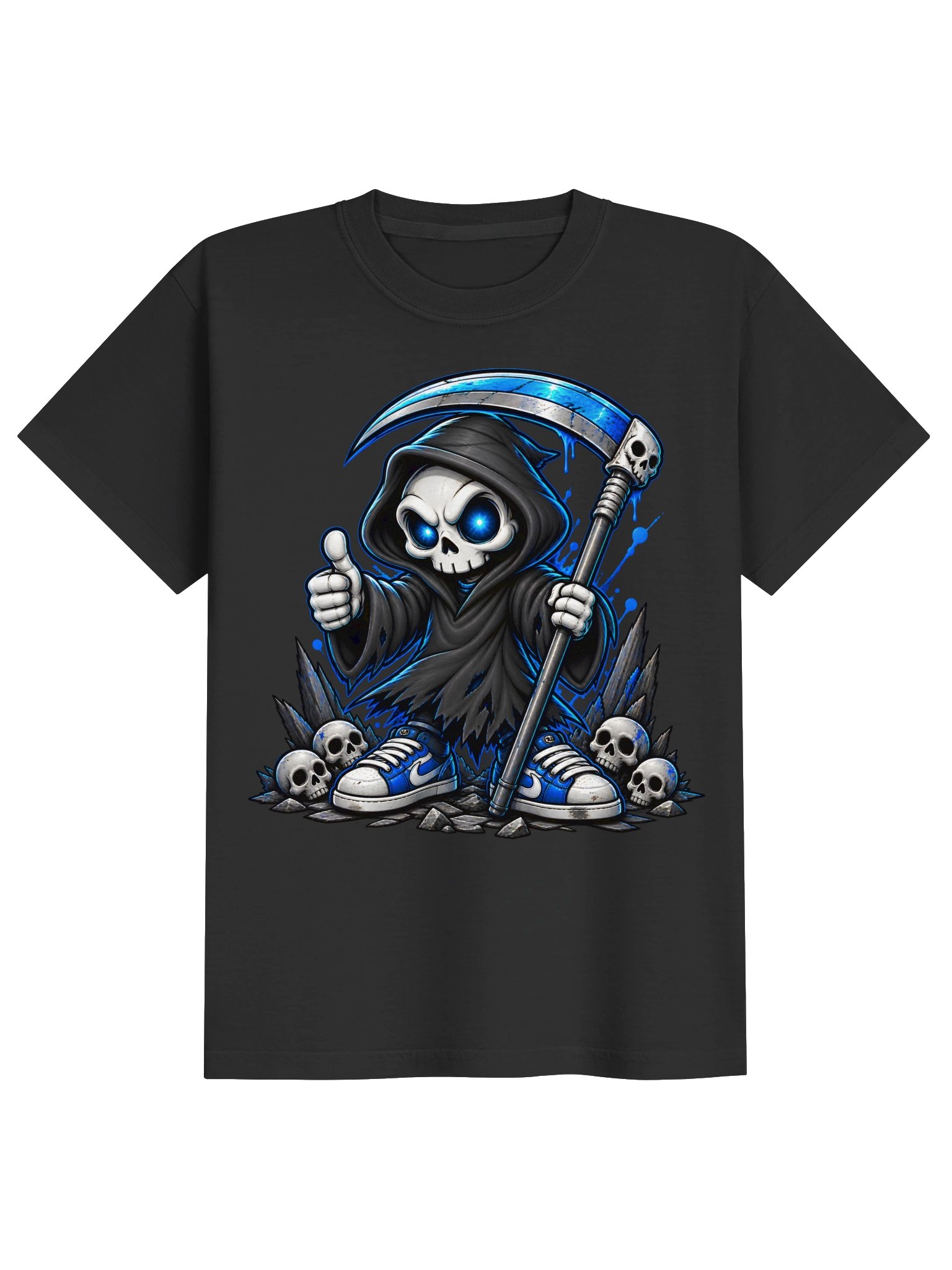 Thumbs Up Grim Reaper Youth Tee product image (7)