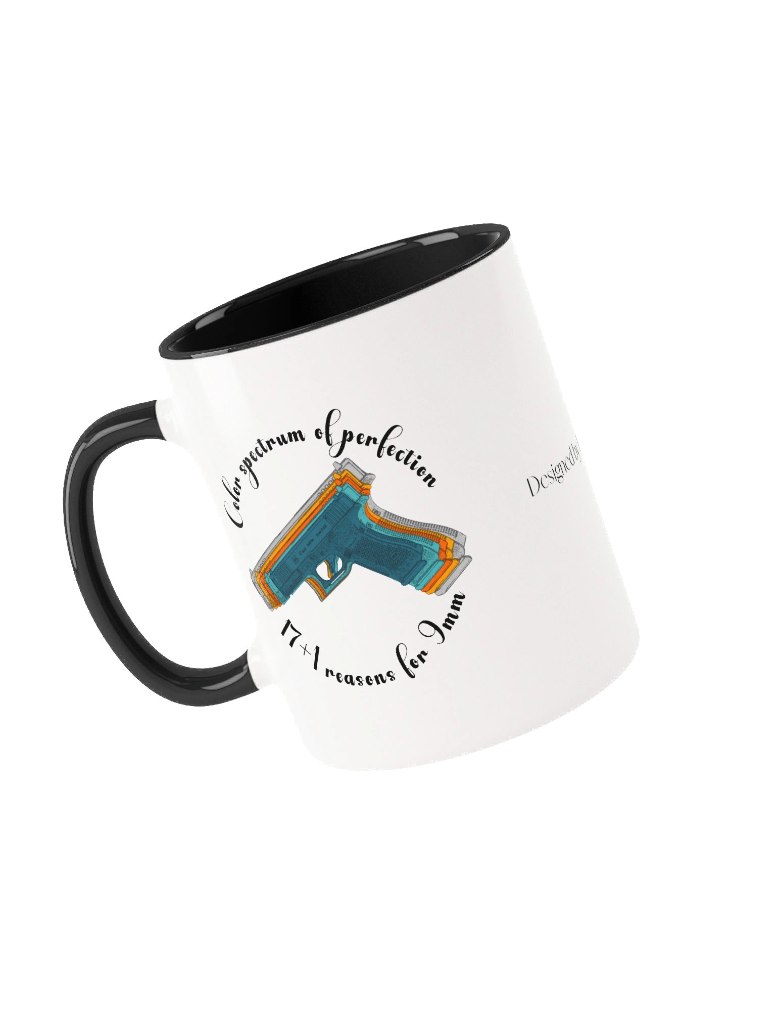 Glock 17 Spectrum - 17+1 Gründe für Perfektion Design Ceramic Mug product image (34)
