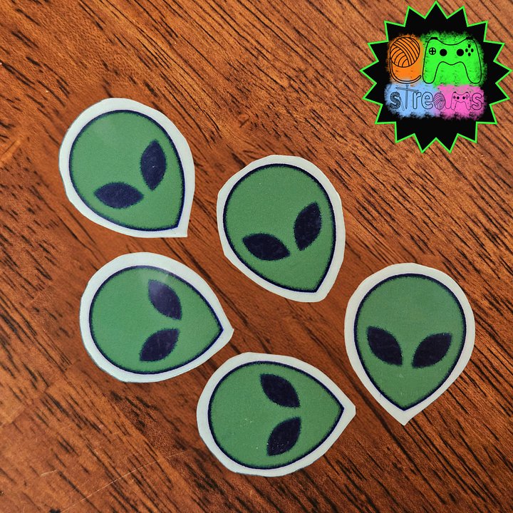 Alien Temporary Tattoos product image (1)