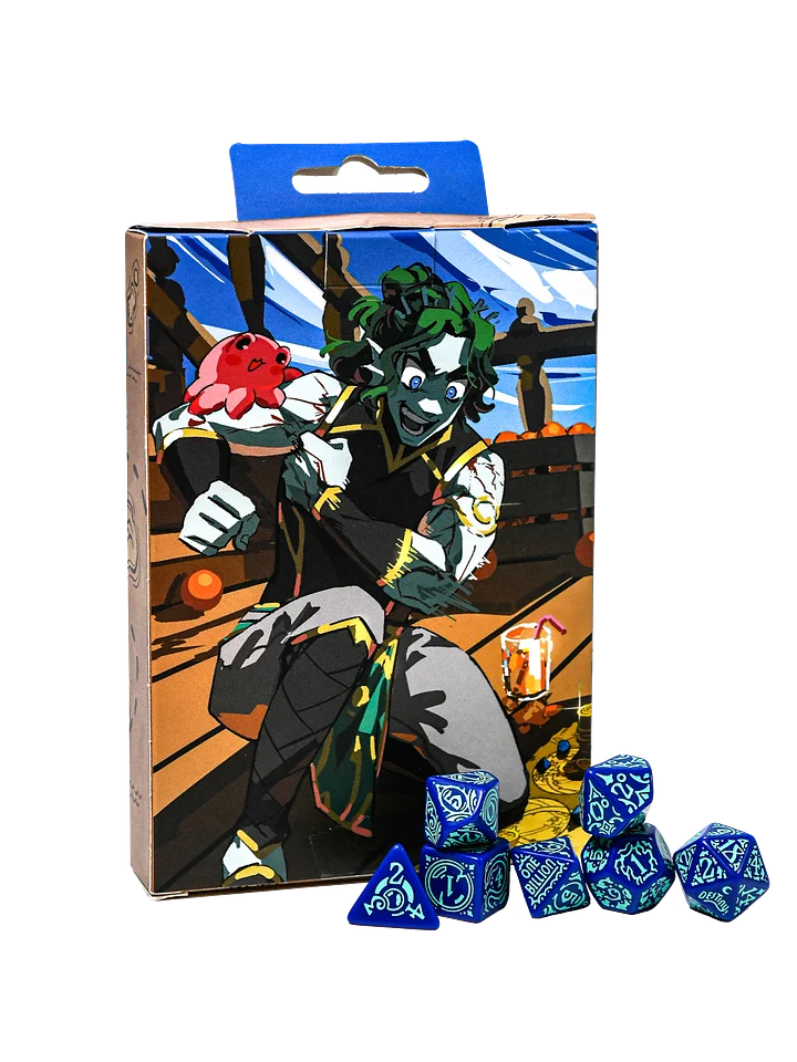 Gillion Dice Set 7pcs - Riptide Character Dice product image (2)