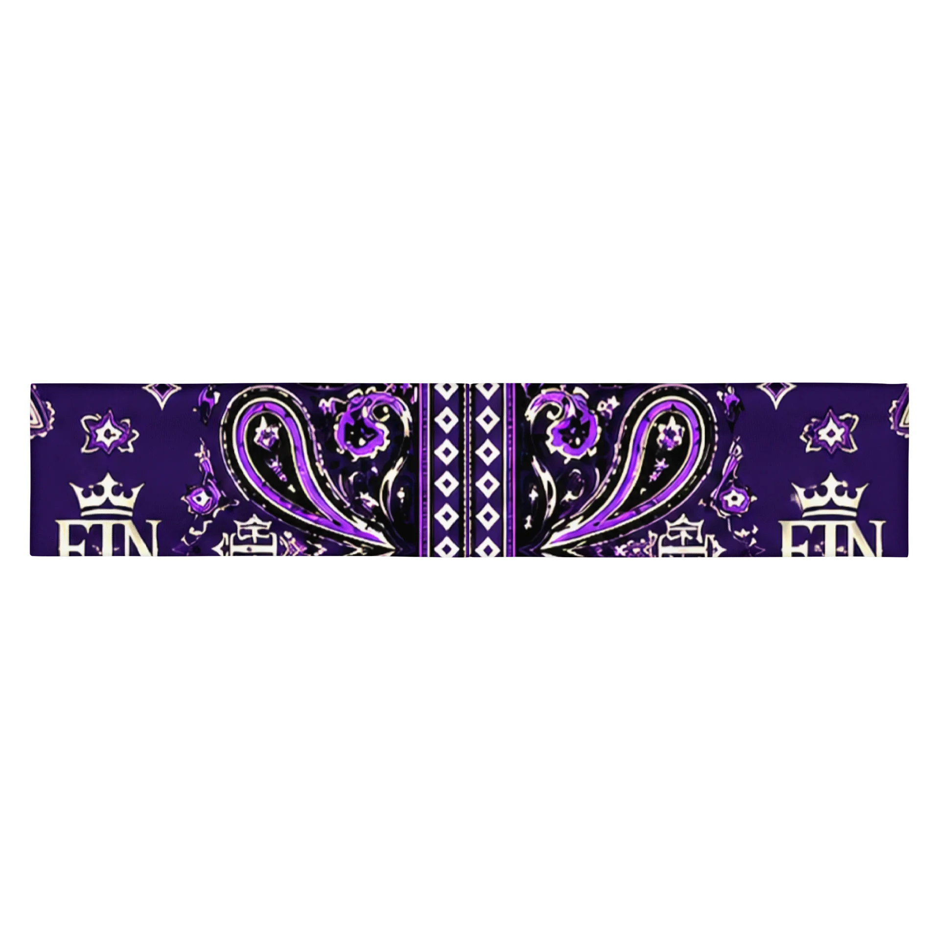 Royal Purple ETN Bandana Headband product image (2)