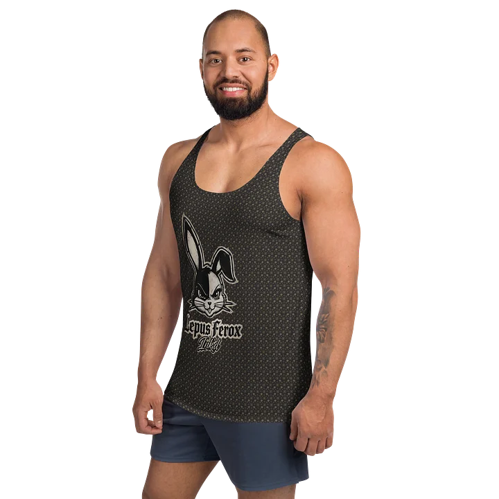 Lepus Ferox Ink'd — Rider Hare Allover Tank Top product image (2)