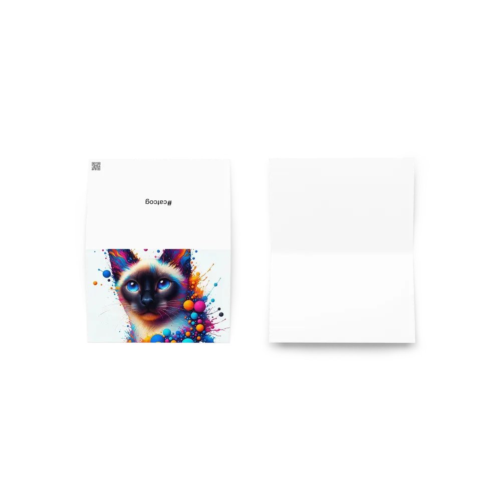 Greeting Card: Siamese product image (2)