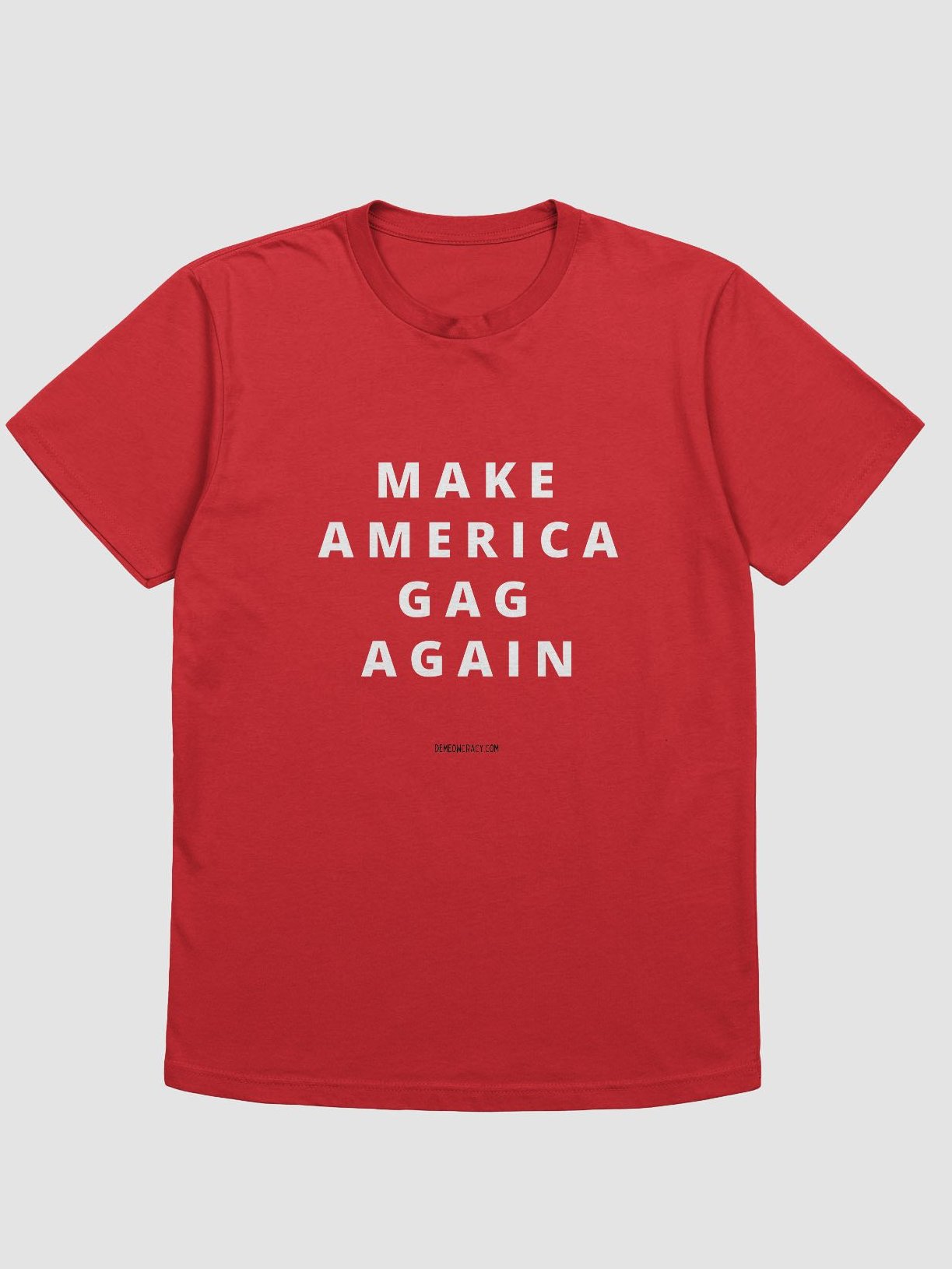 Make America Gag Again Funny Supersoft Slim Fit T-Shirt product image (1)