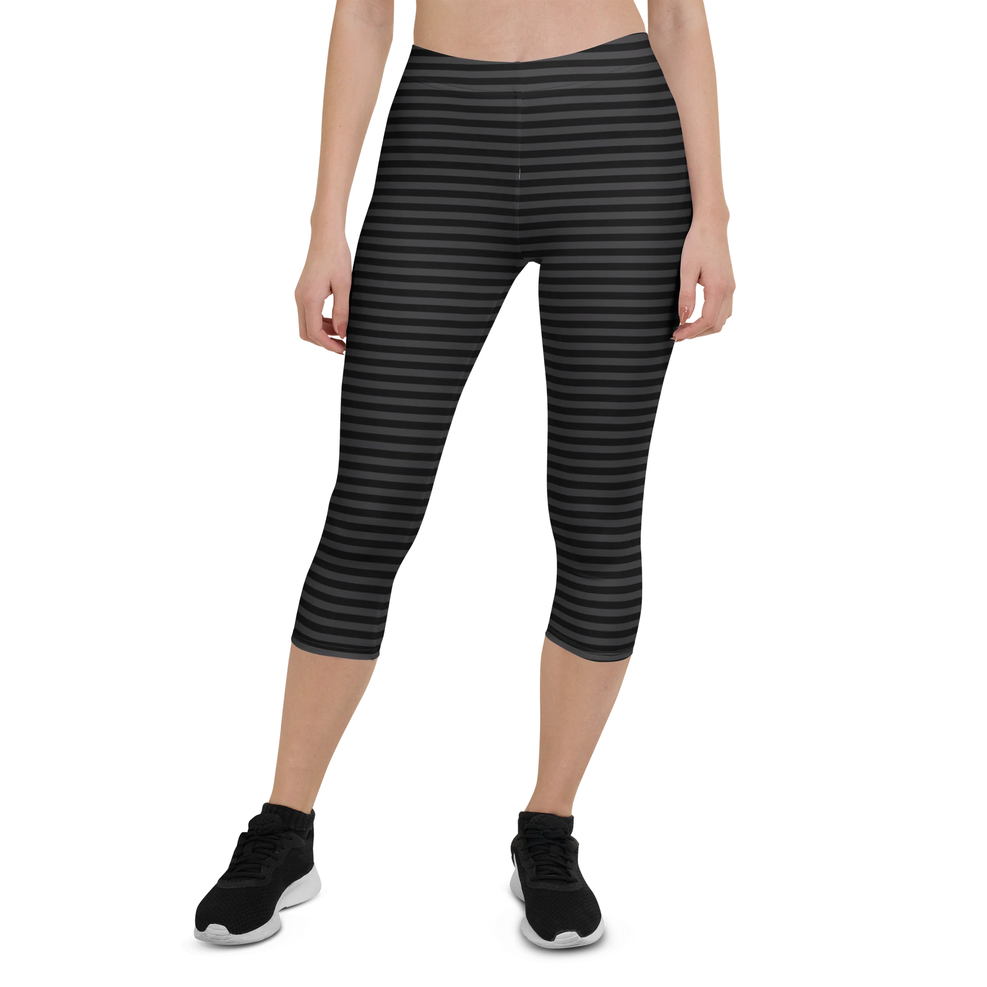Blaque Stripped Capri product image (1)