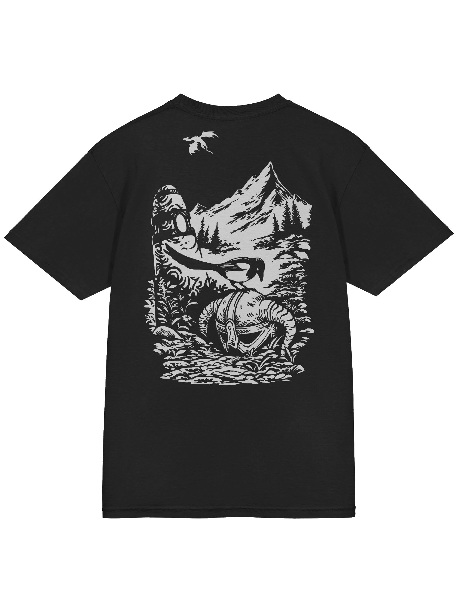 'Finally Awake' (Black T-Shirt) product image (6)