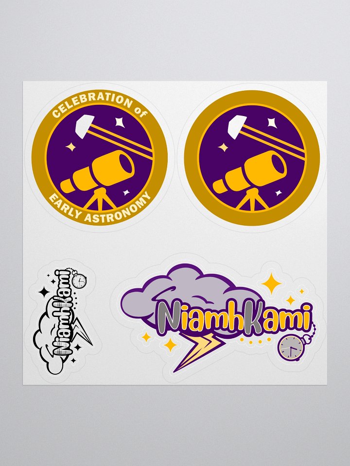 NiamhKami and CEA Logo Stickers product image (1)