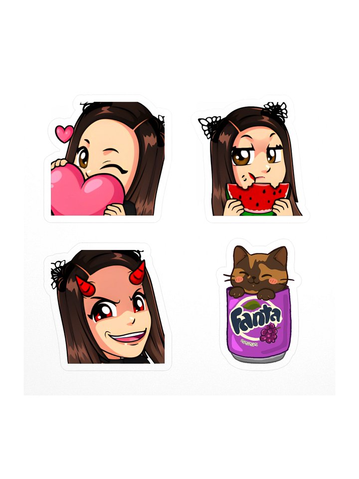 Emote Stickers — MelissMines product image (1)