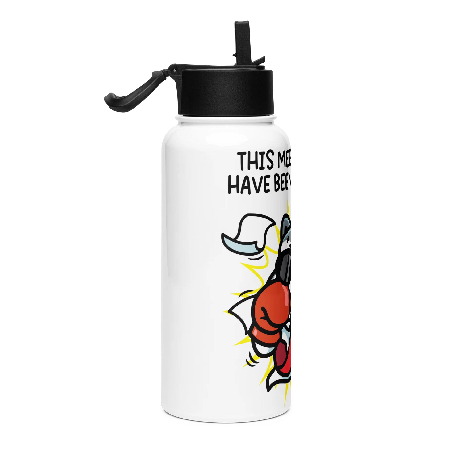 Fist Fight Steel Water Bottle product image (4)