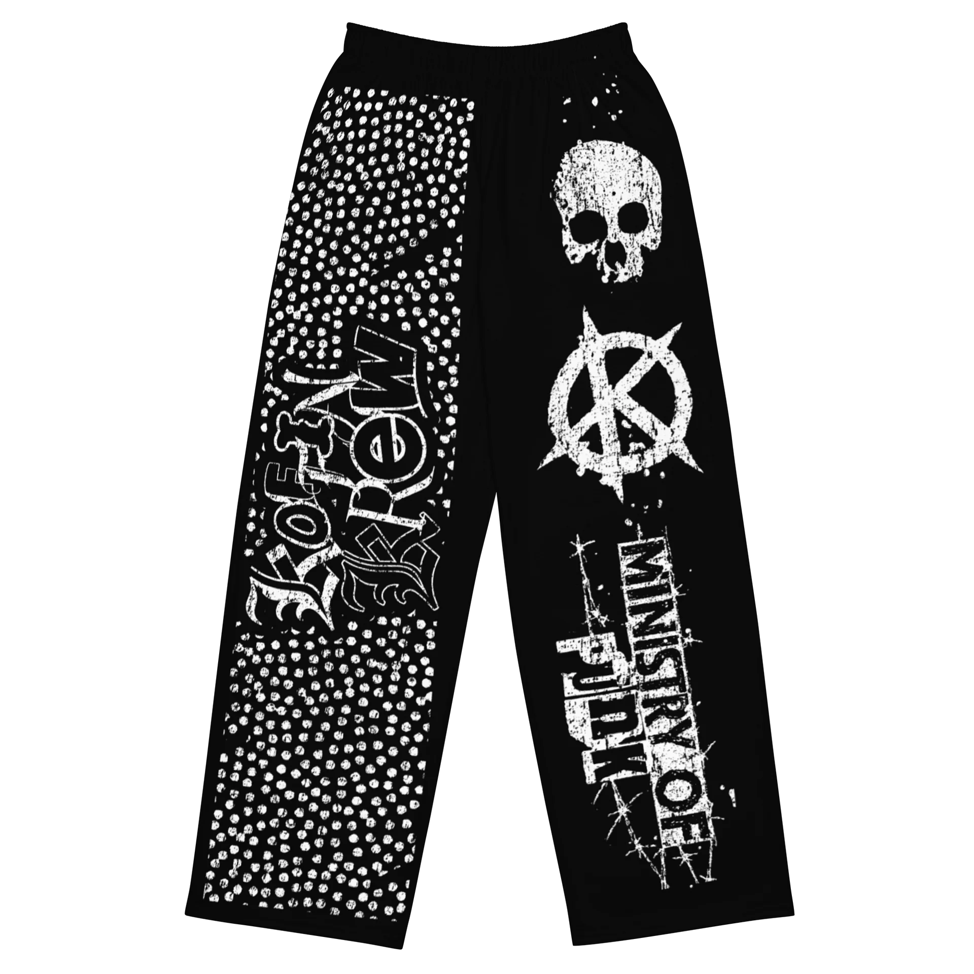 Punks Unisex Wide Leg Pants product image (1)