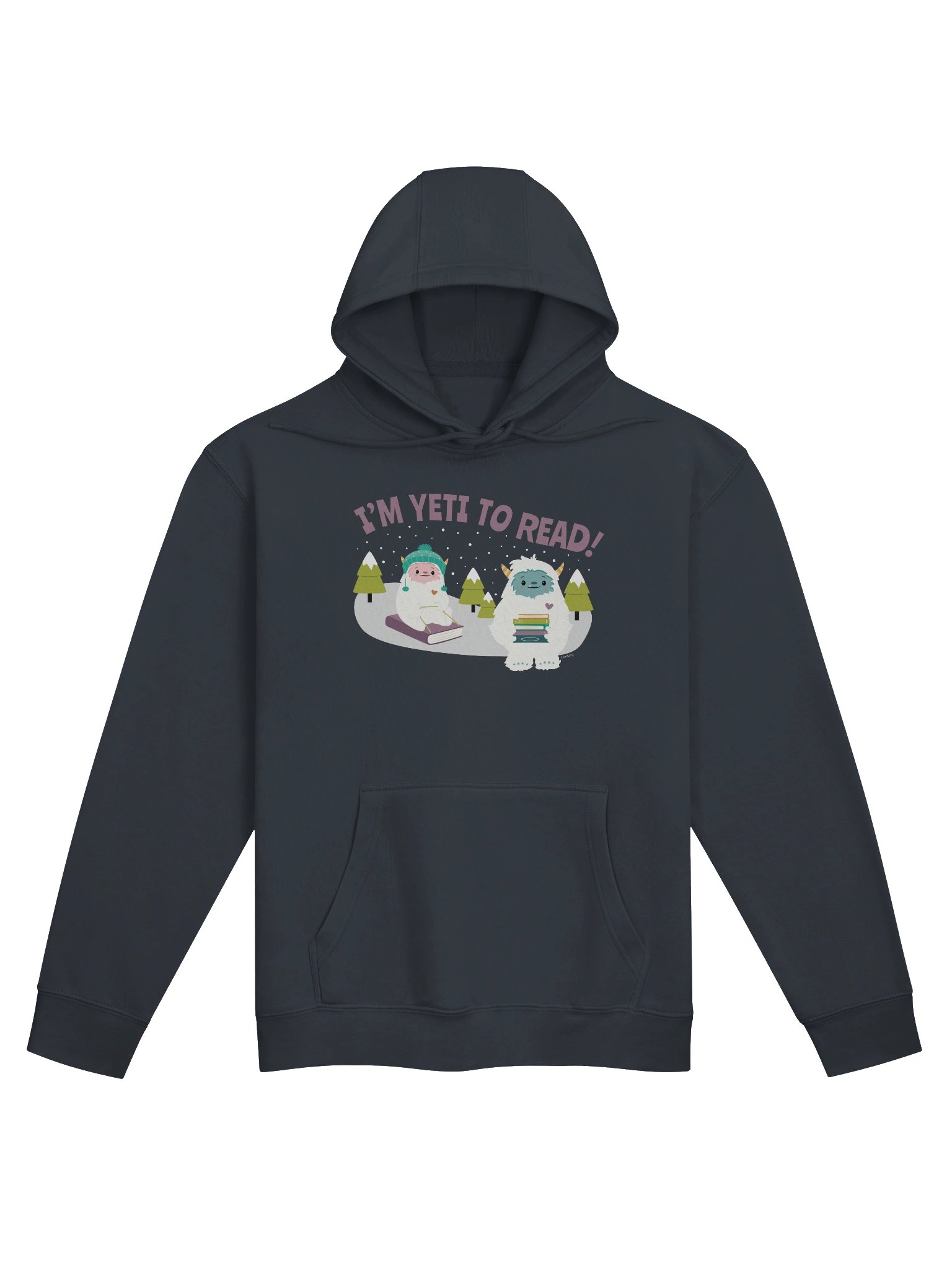 I'm Yeti to Read! Hoodie product image (4)