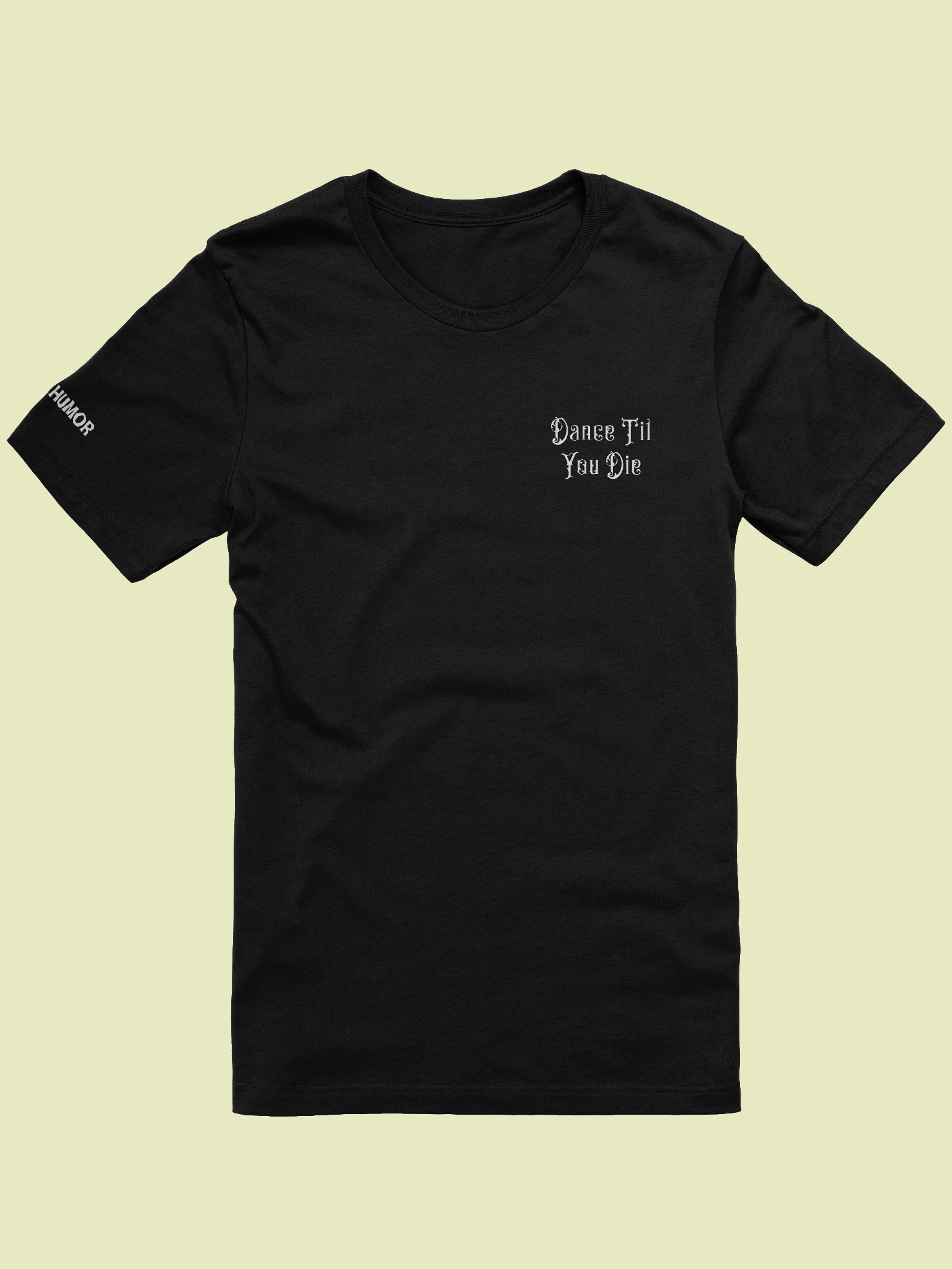 Dance Til You Die Sheet Music Tee product image (4)