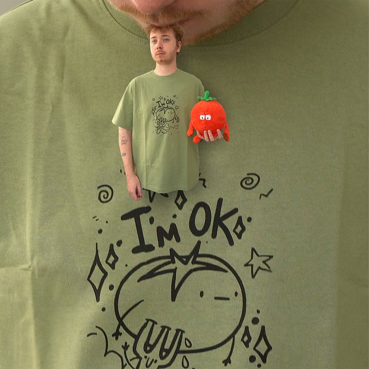I'M OK T-Shirt Green product image (1)
