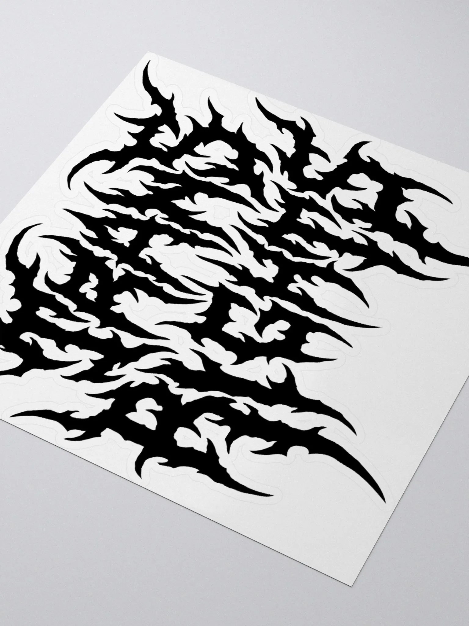 Trans Rights Heavy Metal Sticker product image (3)