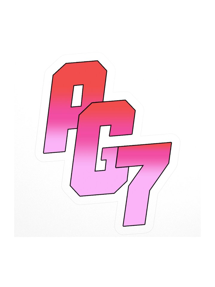 Pink AG7 Sticker product image (1)