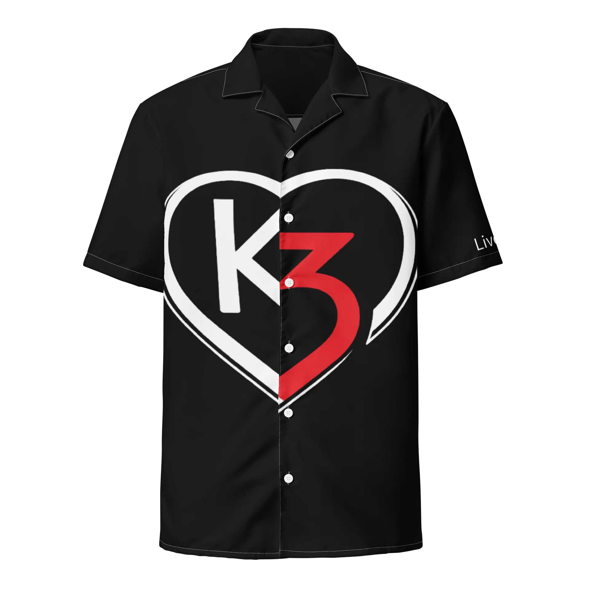 Carry the Feeling™ | Heartmark Hawaiian Button-Up | Statement Fit product image (2)