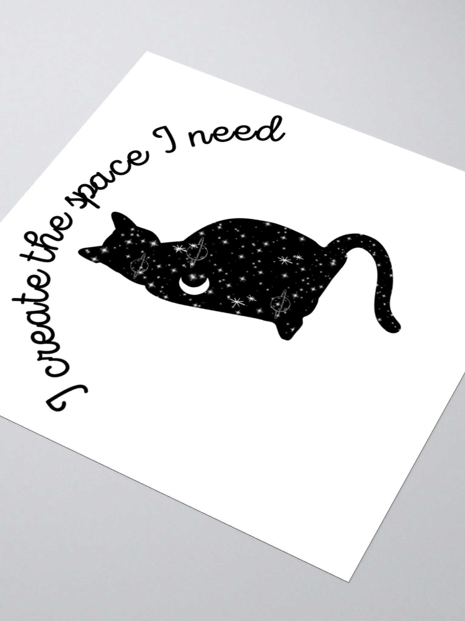 I create the space I need - Sticker product image (7)