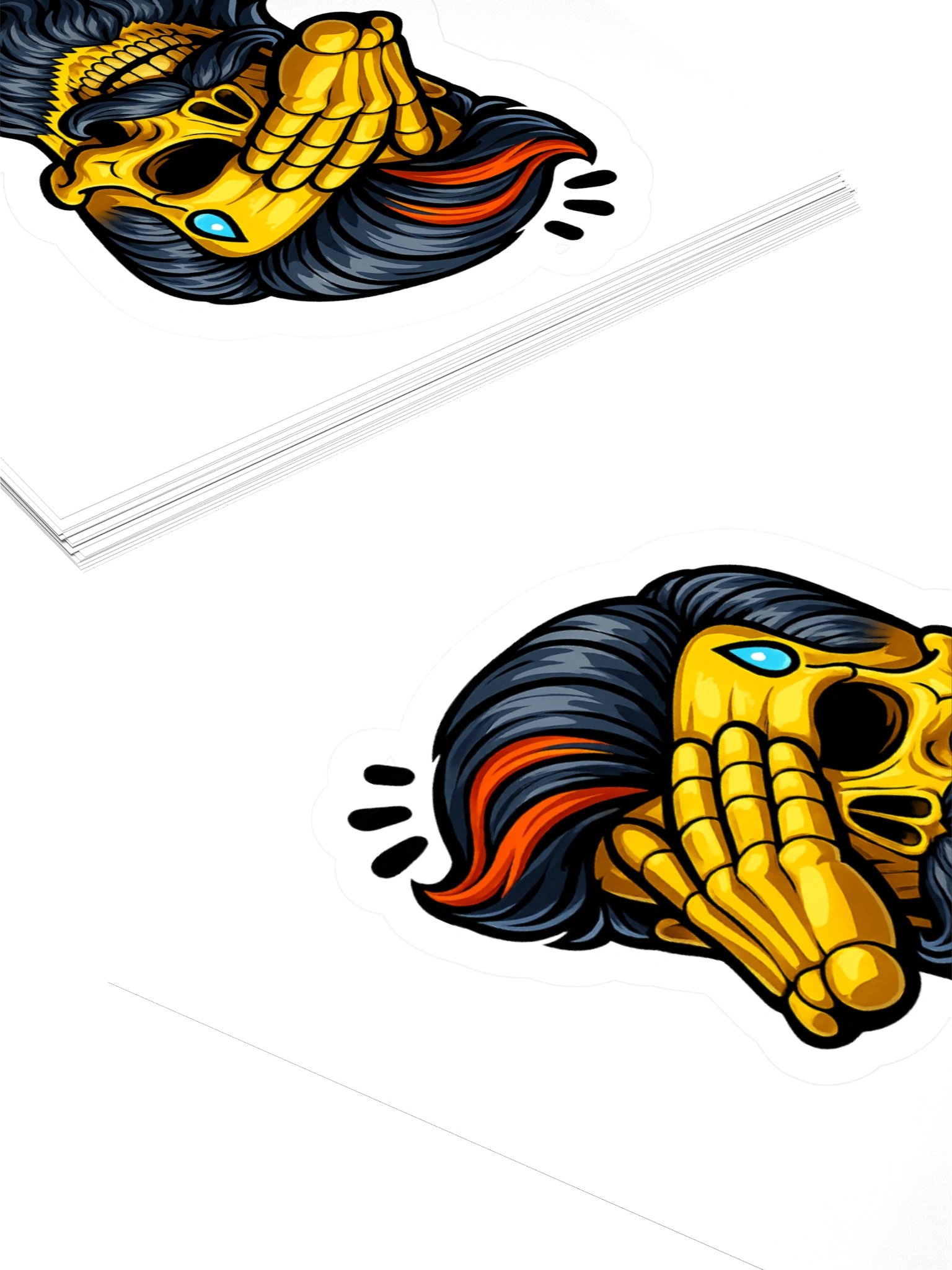 BeardedHostility Facepalm Emote Sticker product image (4)