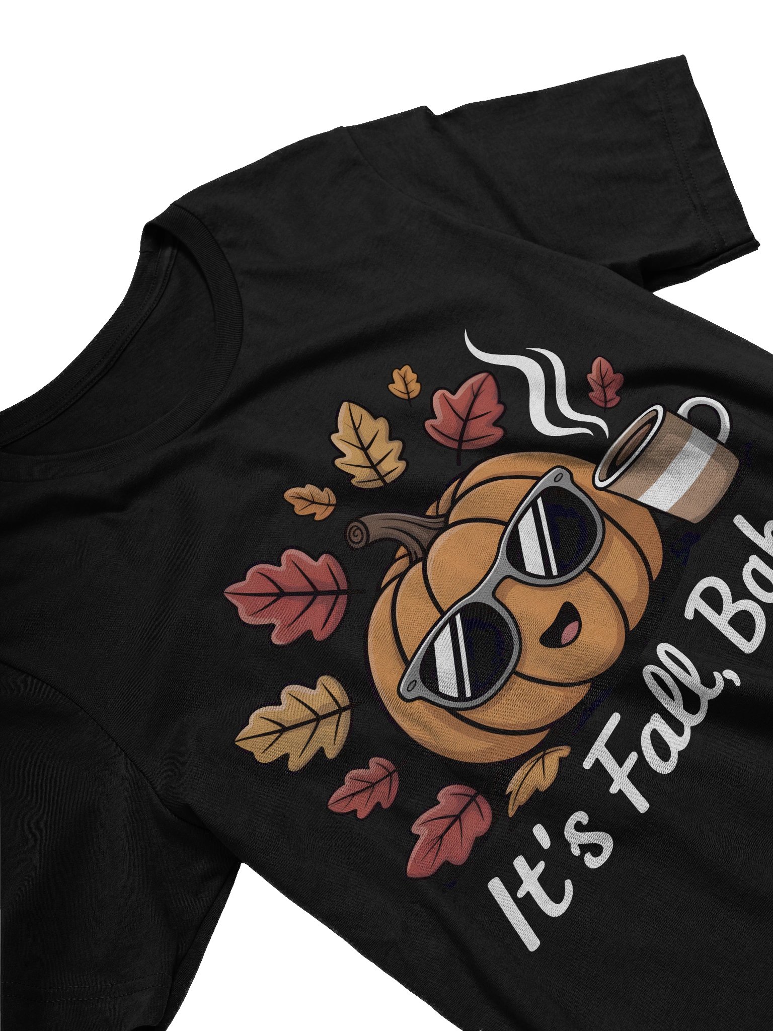 Autumn Vibes Pumpkin Tee product image (9)