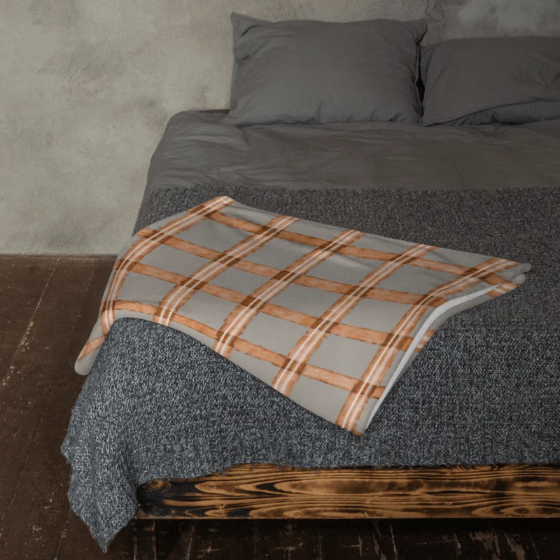 CINNAMON & GREY COTTAGE GINHAM CHECK product image (6)