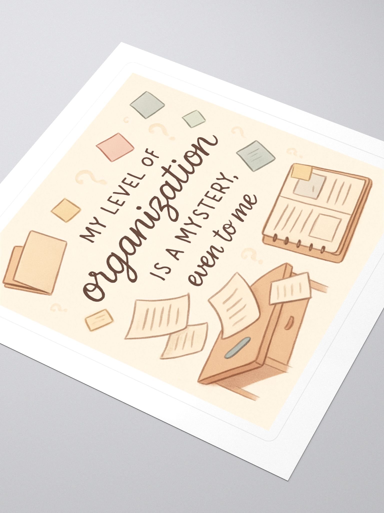 Mystery Organization Kiss Cut Stickers product image (3)
