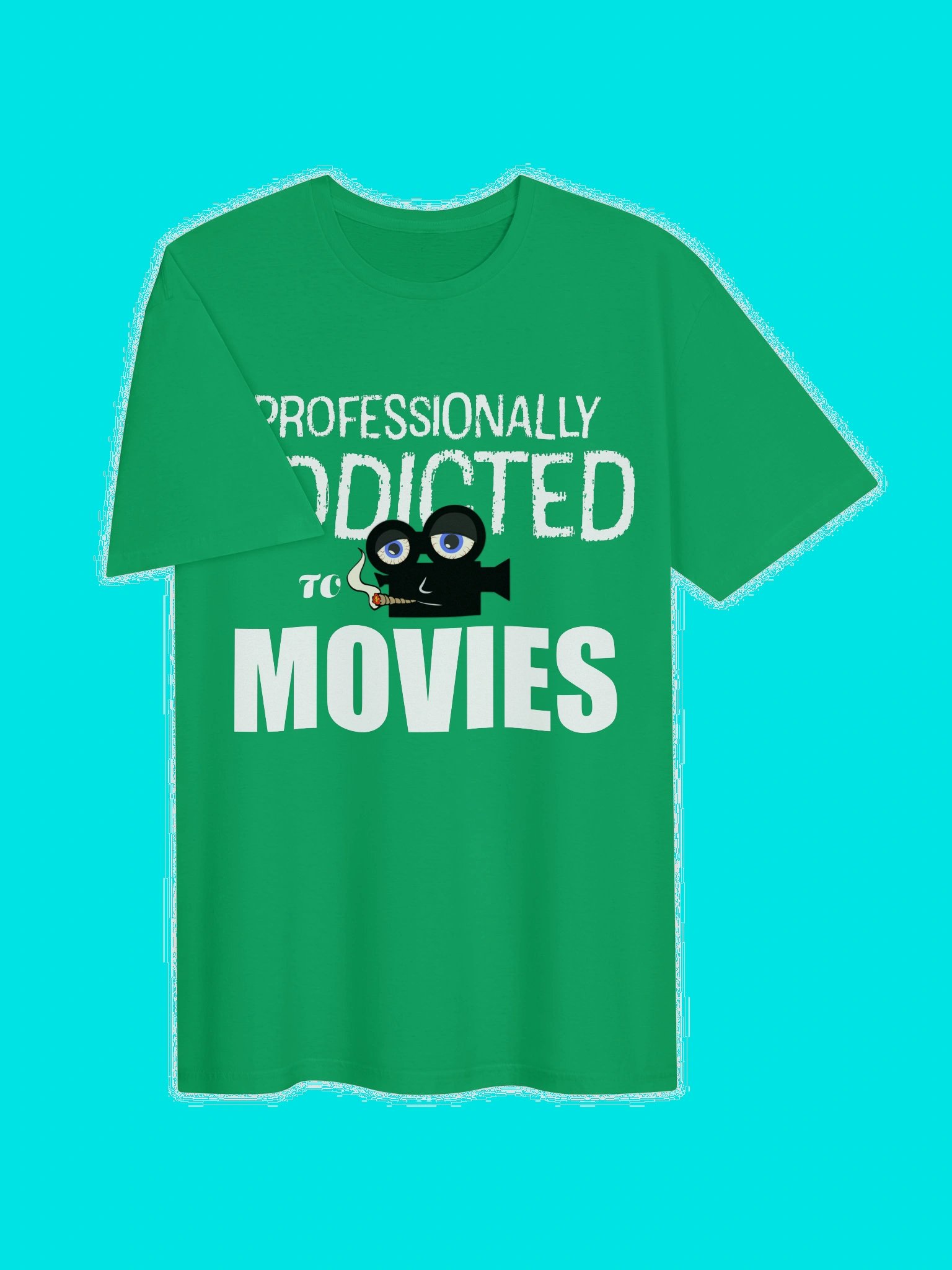 Professionally Addicted to Movies - the official Record 37 shirt product image (2)