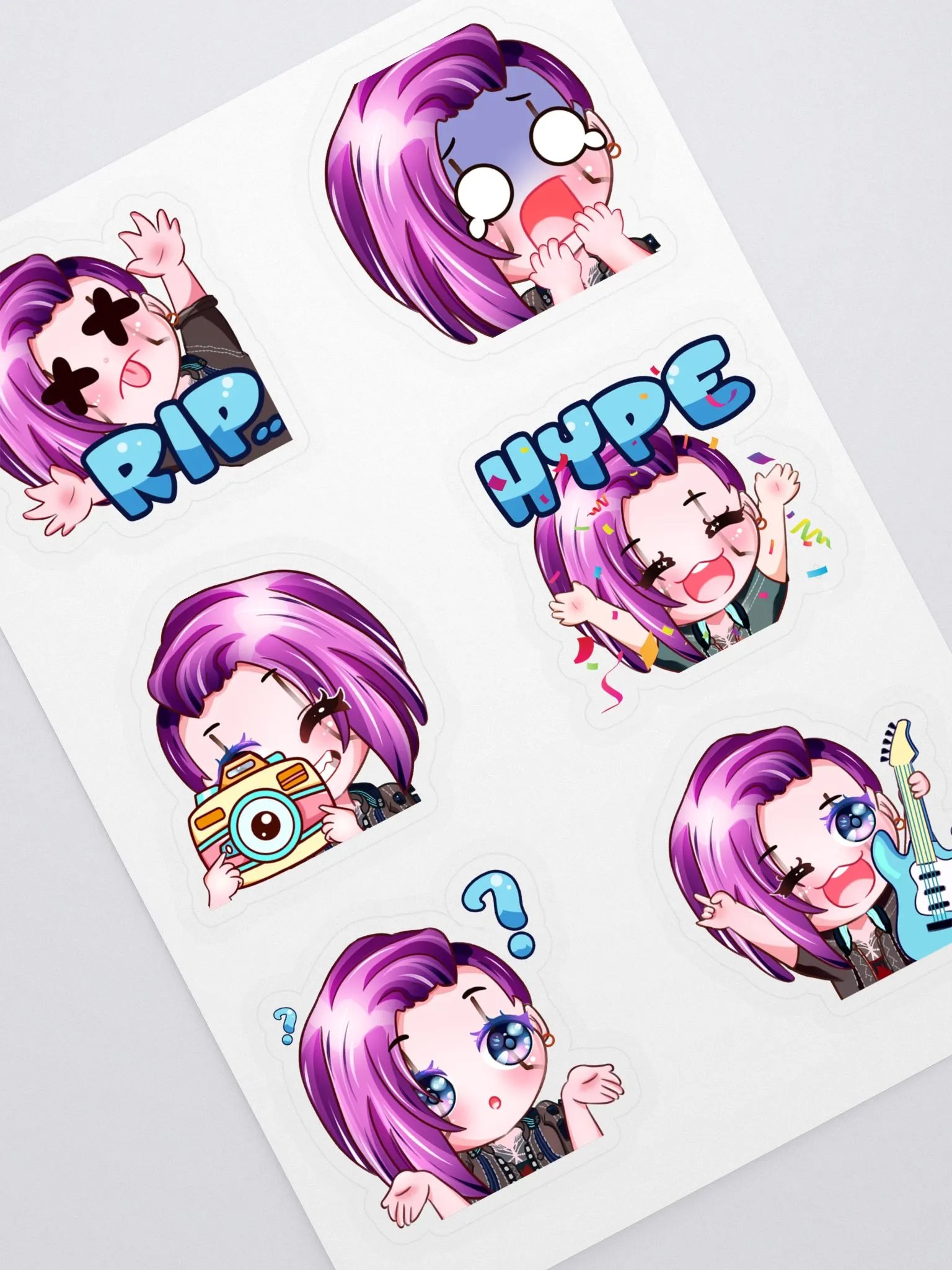 VG Emote Sticker Pack 4 product image (2)