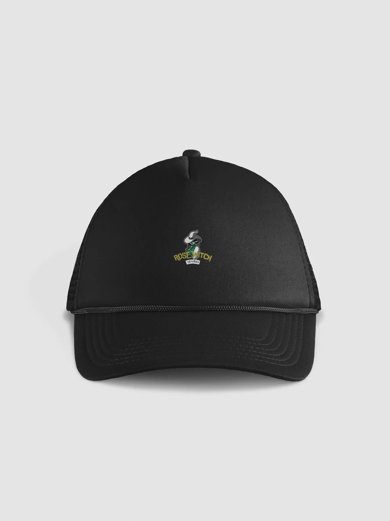 Classic Black Rose Witch Logo Hat product image (1)