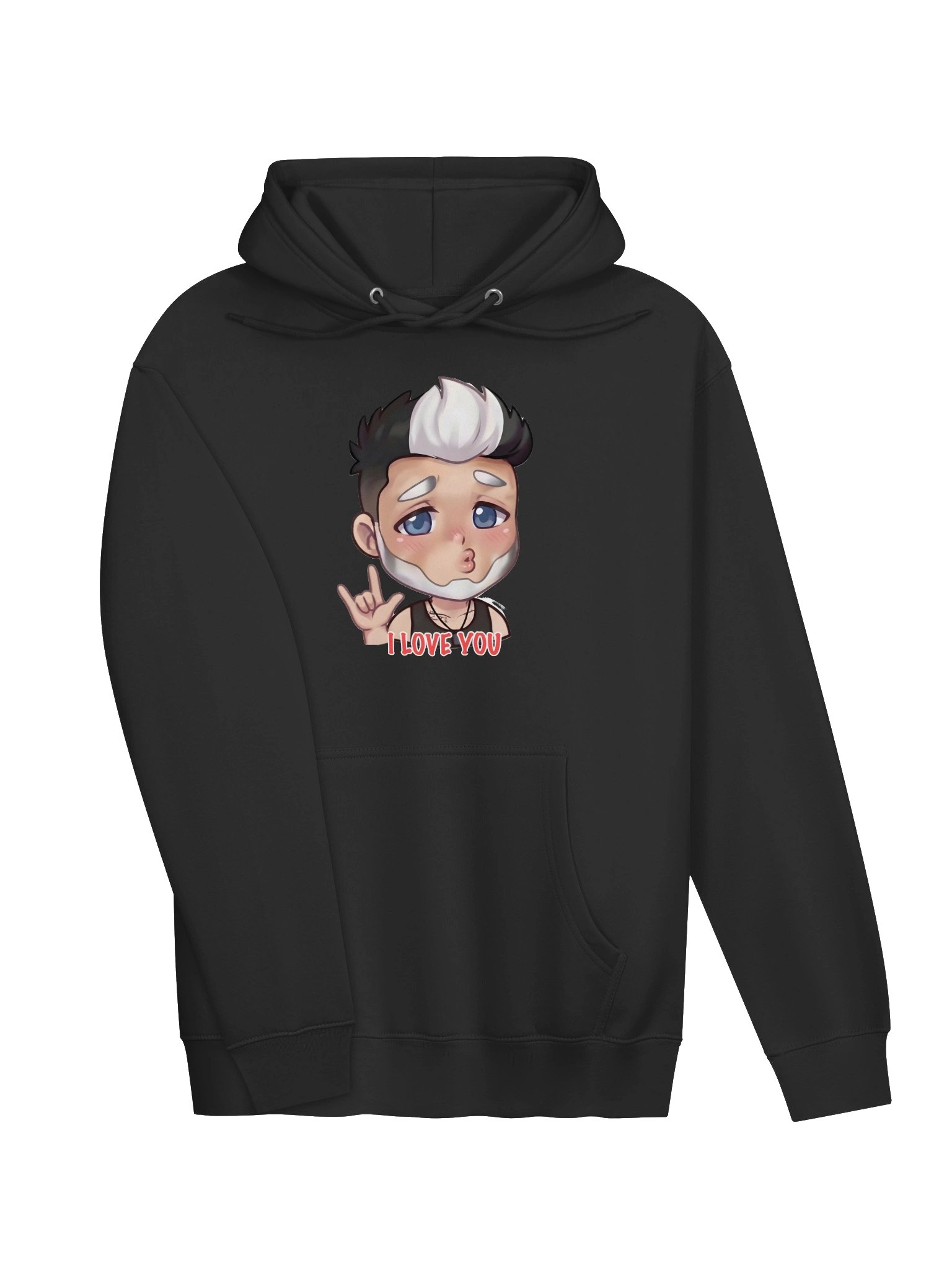 I Love You Hoodie product image (3)
