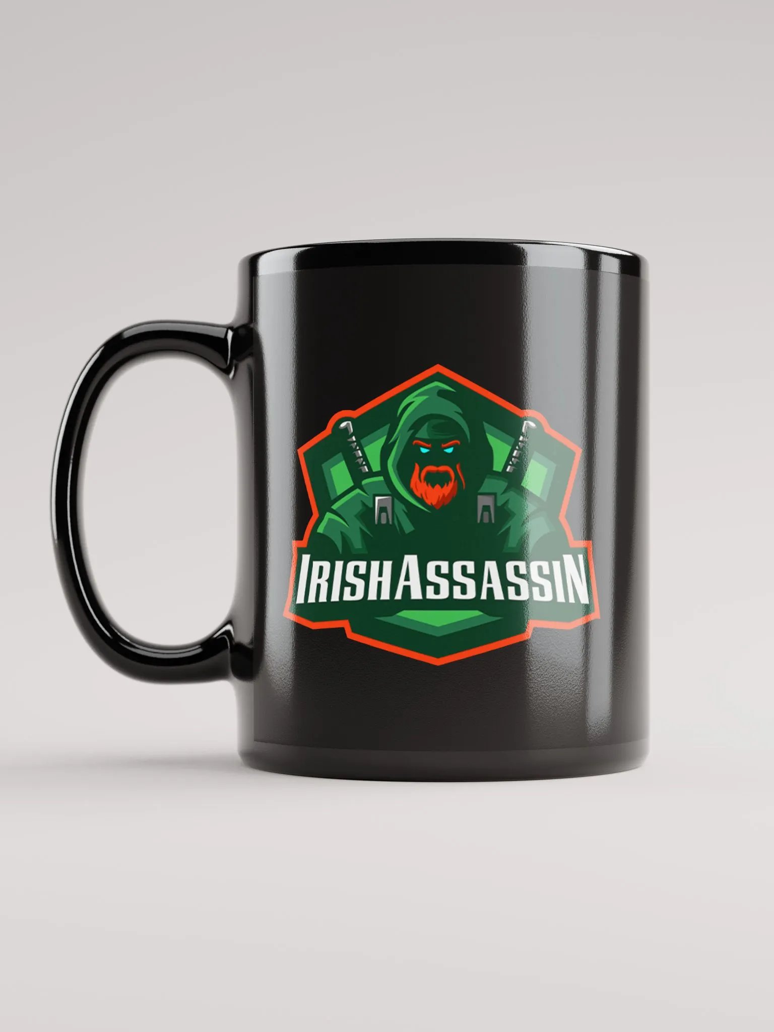 IrishAssassin Mug (Black) product image (6)