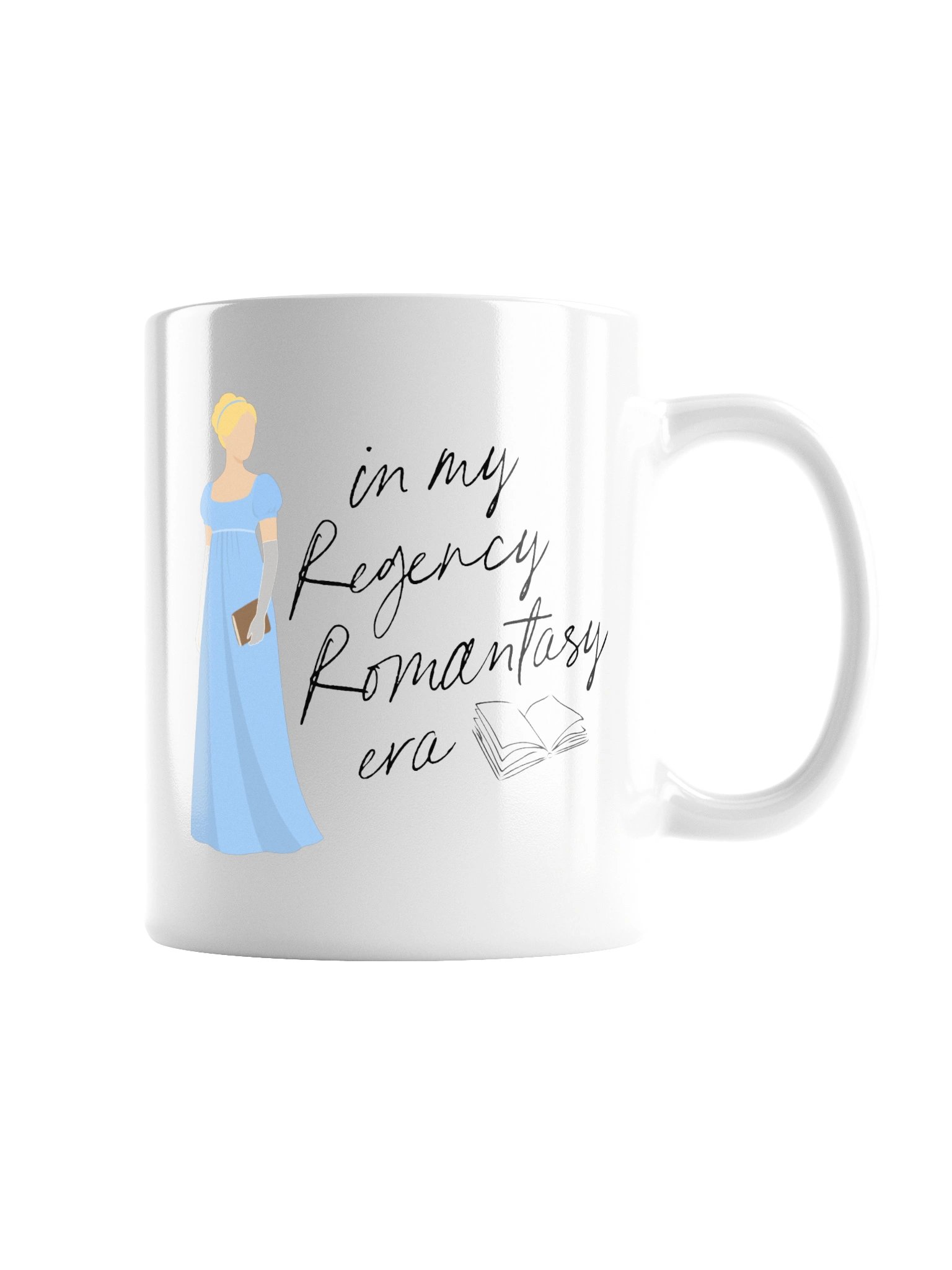 Regency Romantasy Era Mug | BLUE product image (3)