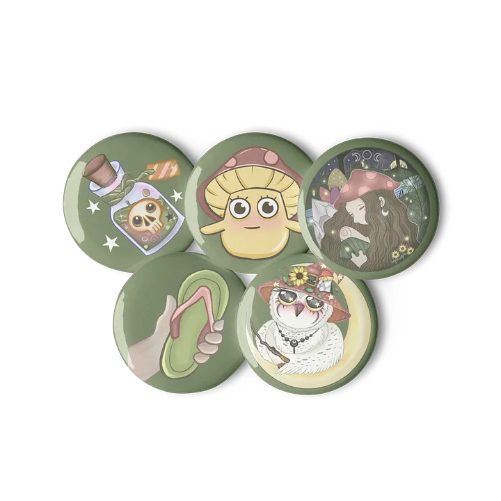EnchantedLuna Official Channel Pins – Series 1 product image (2)