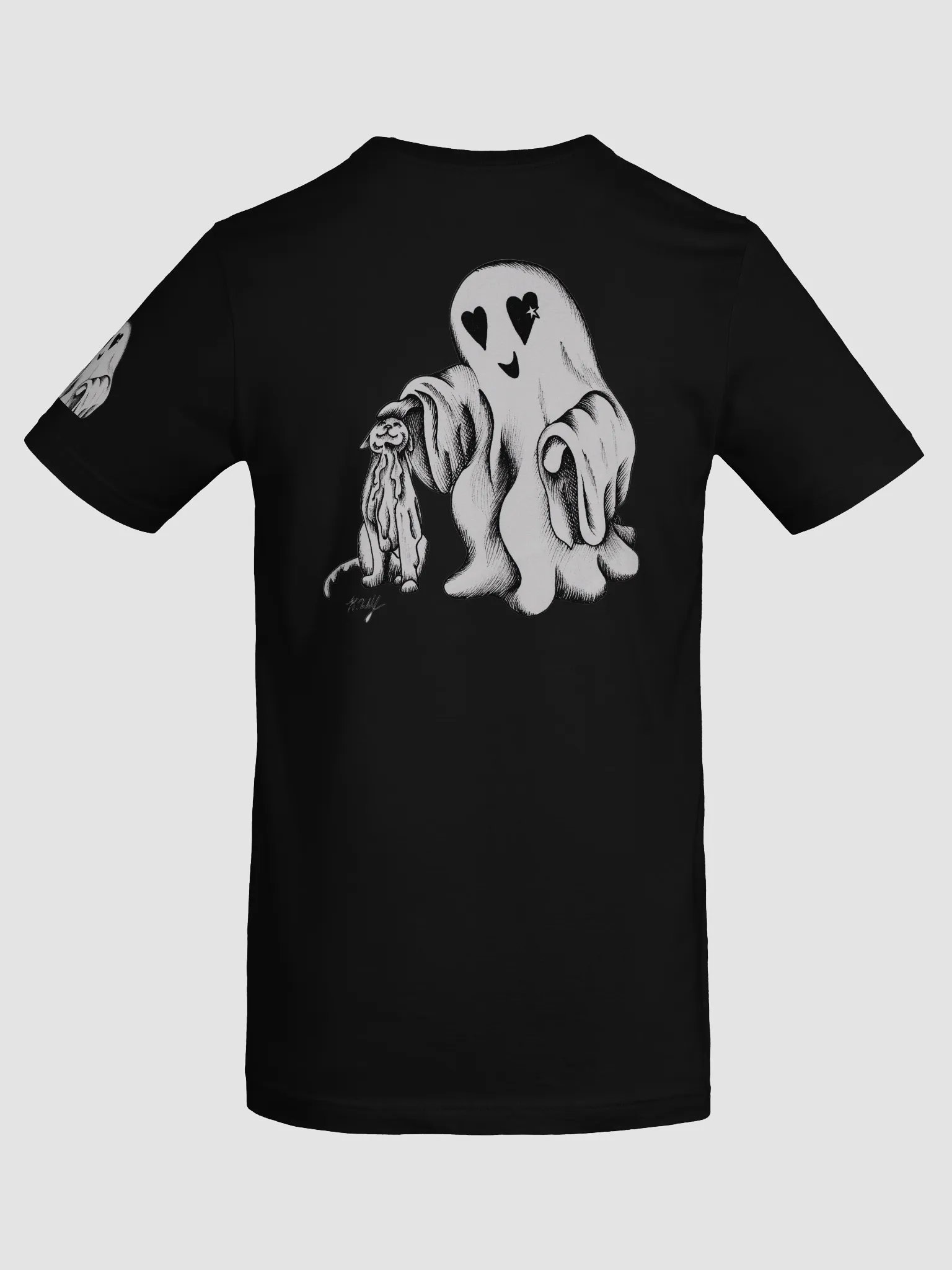Ghost Cat and Ghost T-Shirt product image (6)