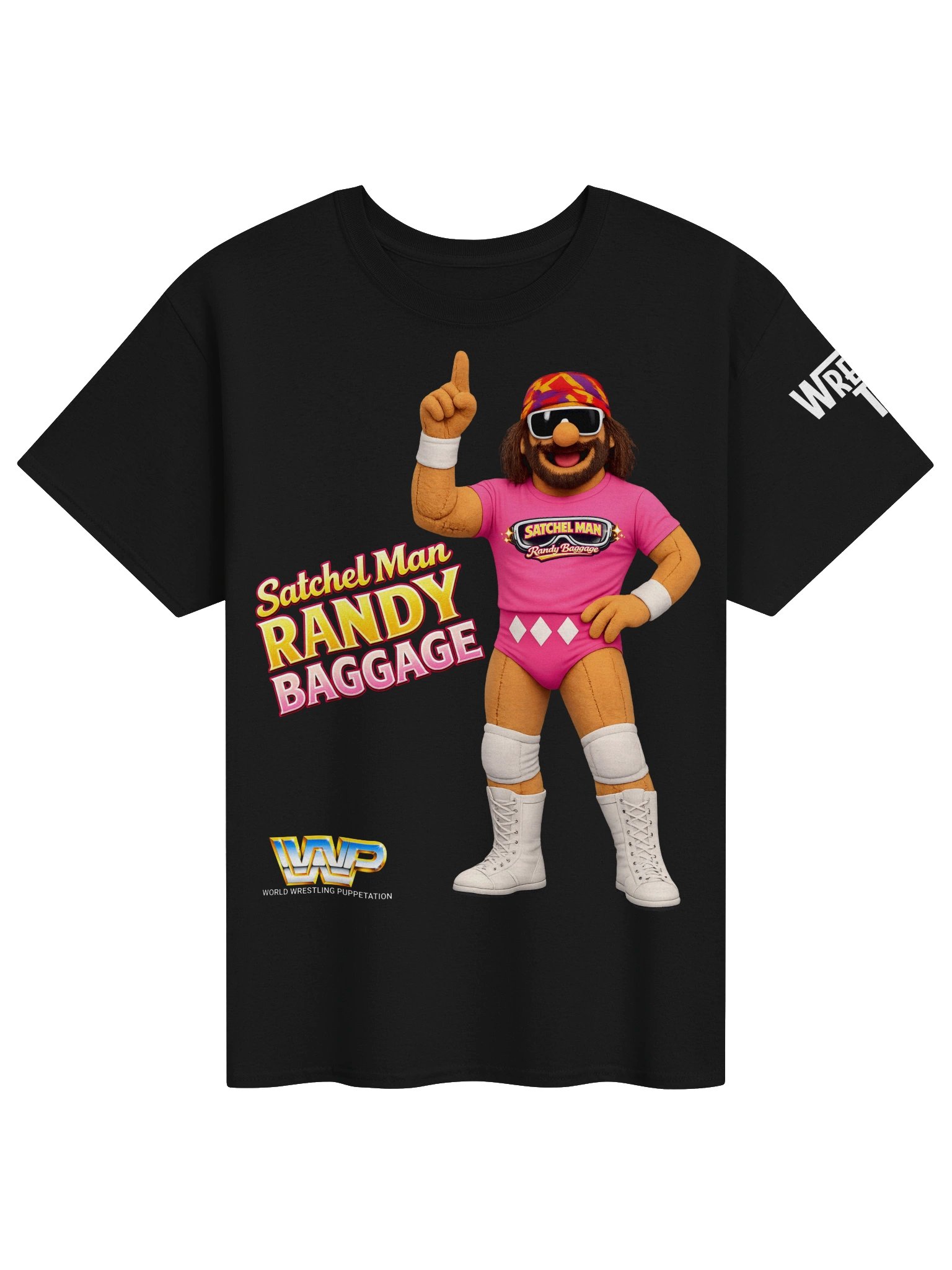 Satchel Man Randy Baggage Tee V2 w/ Sleeve print product image (1)