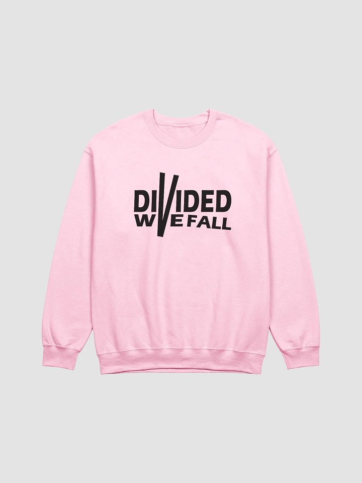 Divided We Fall - Black - Gildan Classic Crewneck Sweatshirt product image (2)