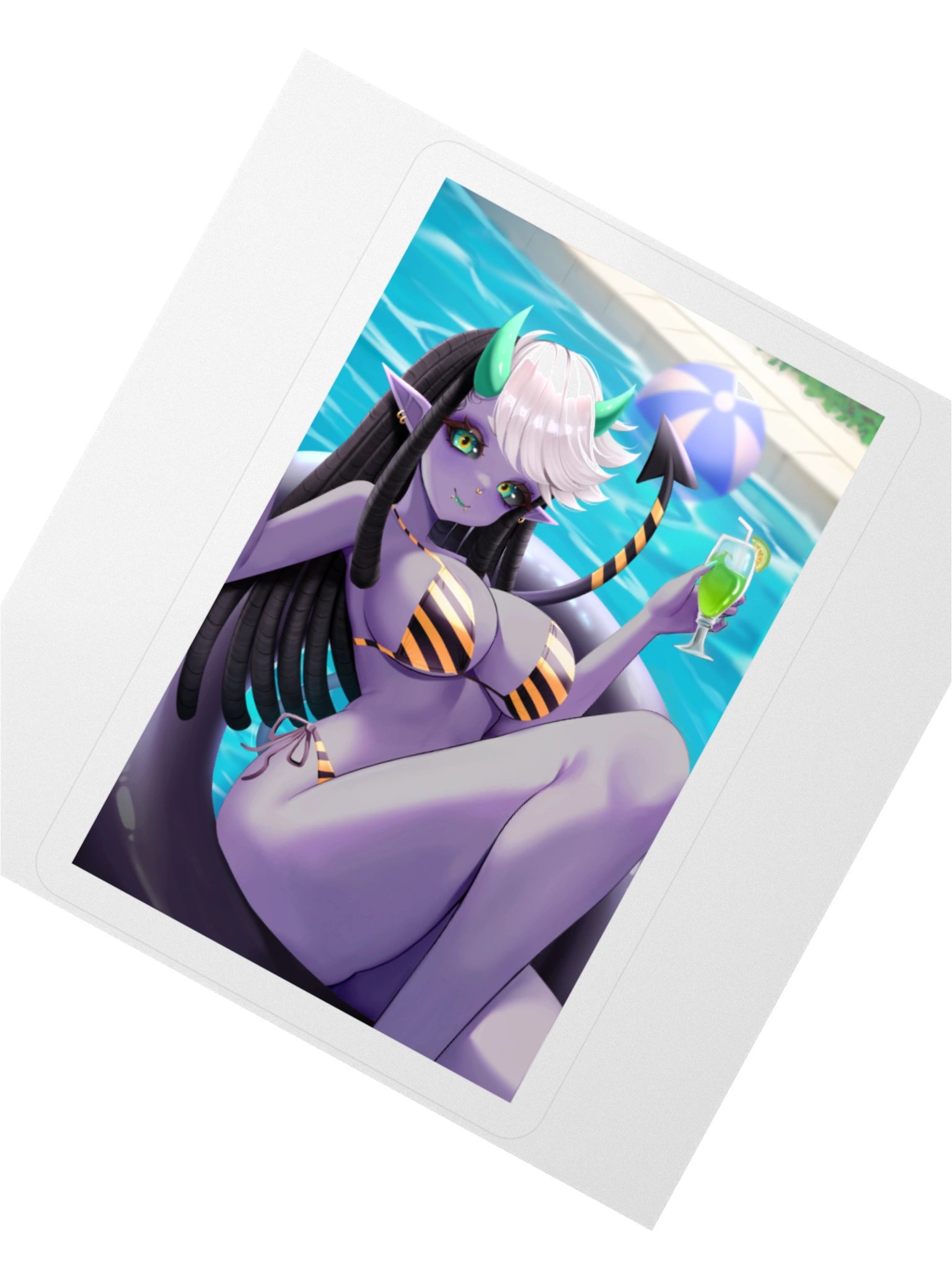 "Poolside Fun" Kimical Sticker product image (2)