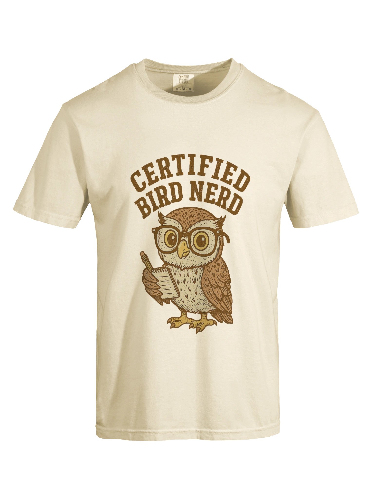 Certified Bird Nerd T shirt for Bird Watchers and bird watching enthusiasts product image (57)