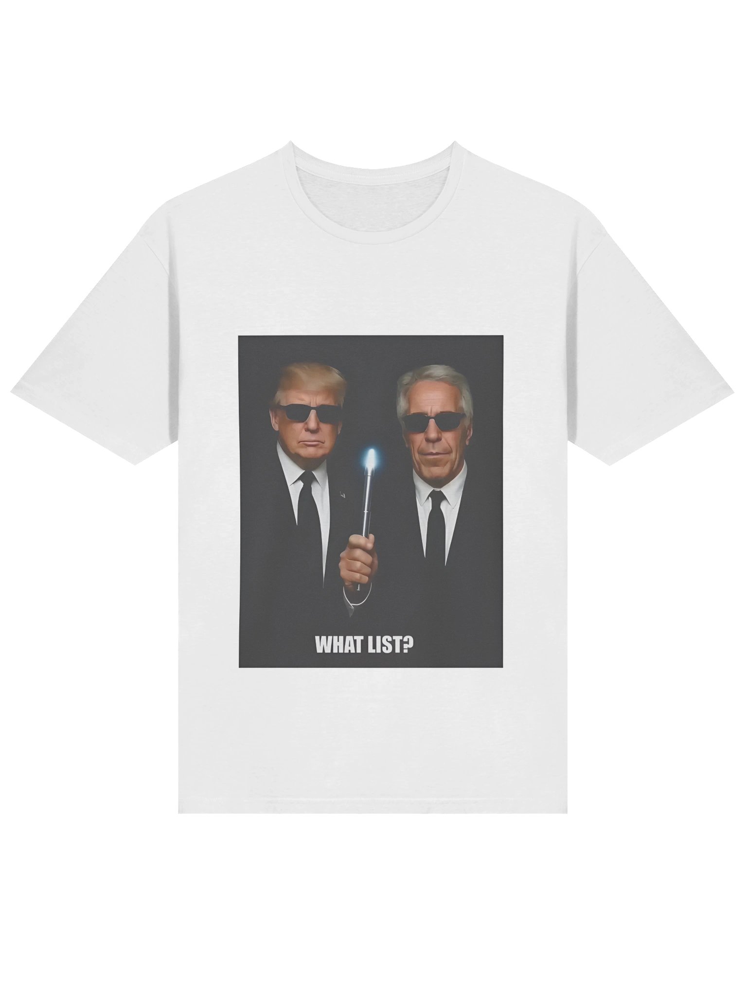 Trump and Jeffrey Epstein What List Shirt product image (2)