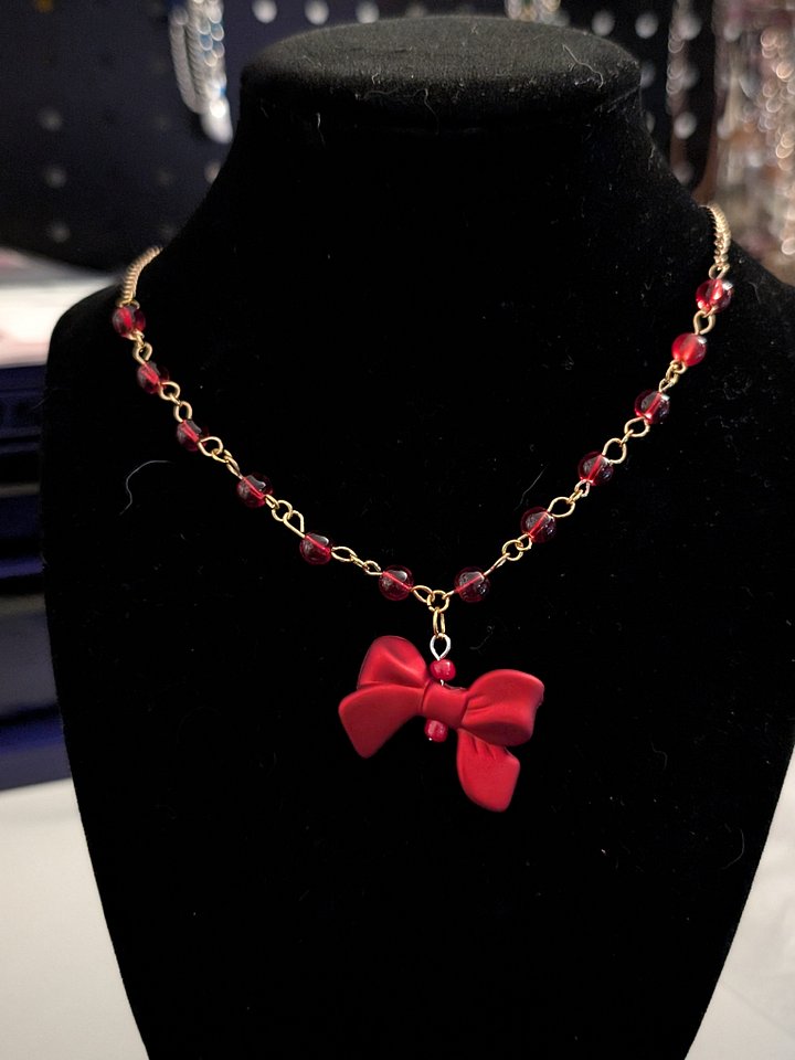 BOW NECKLACES! product image (1)