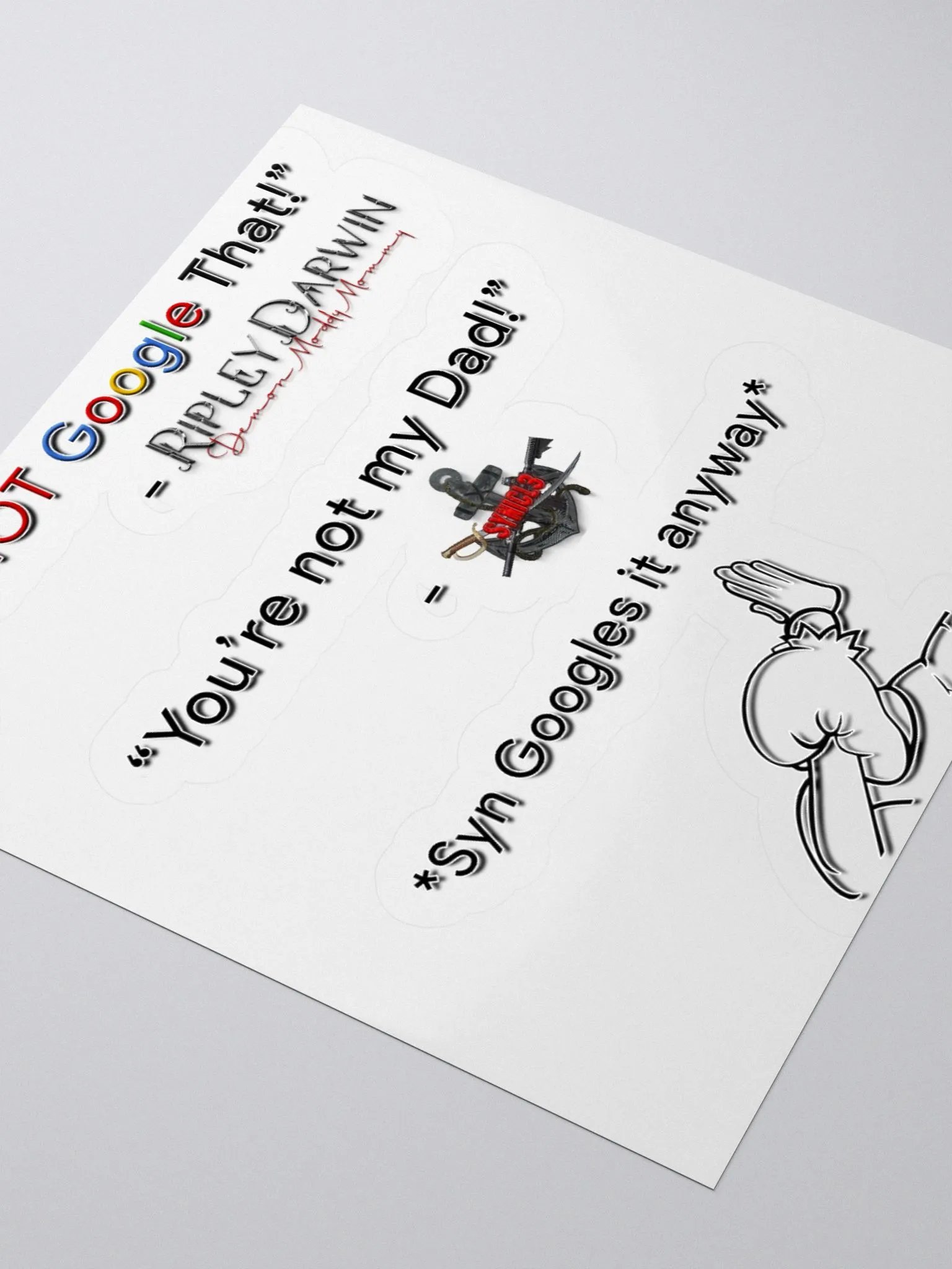 Synisisms - DNGT Sticker product image (9)
