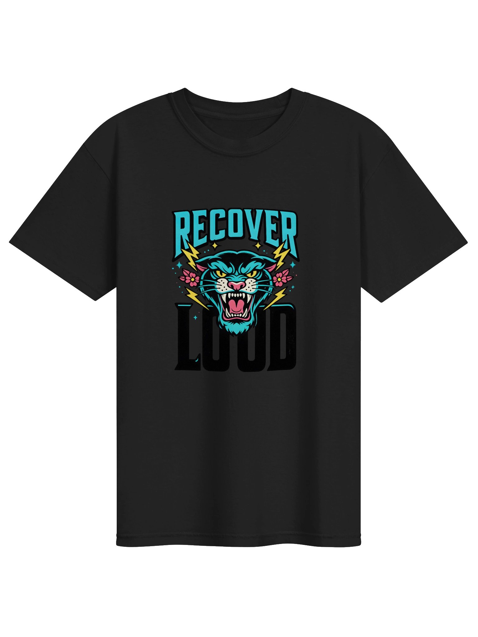 RECOVER Neon Panther Graphic Tee product image (10)