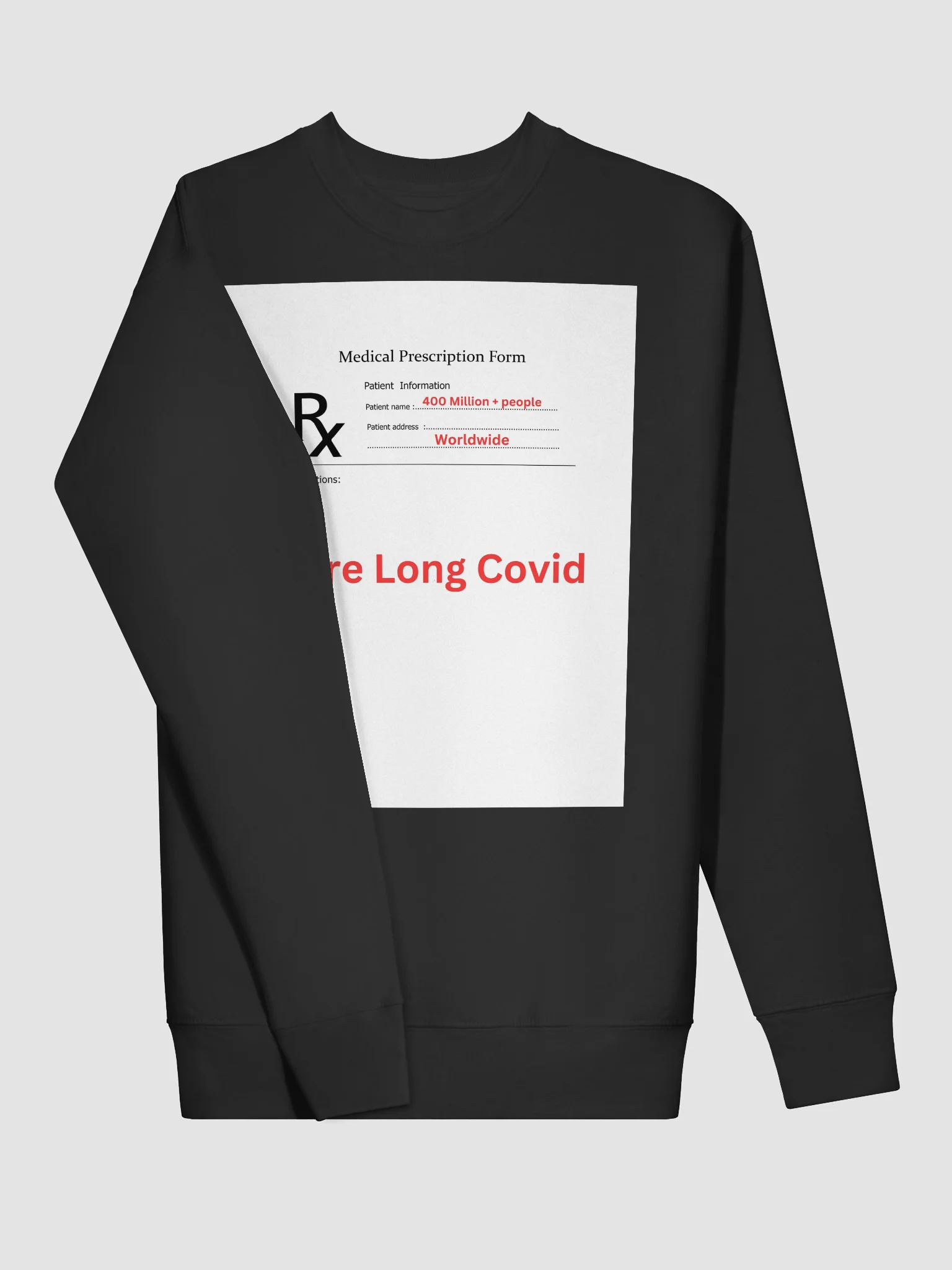 Cure Long Covid RX Sweatshirt product image (16)